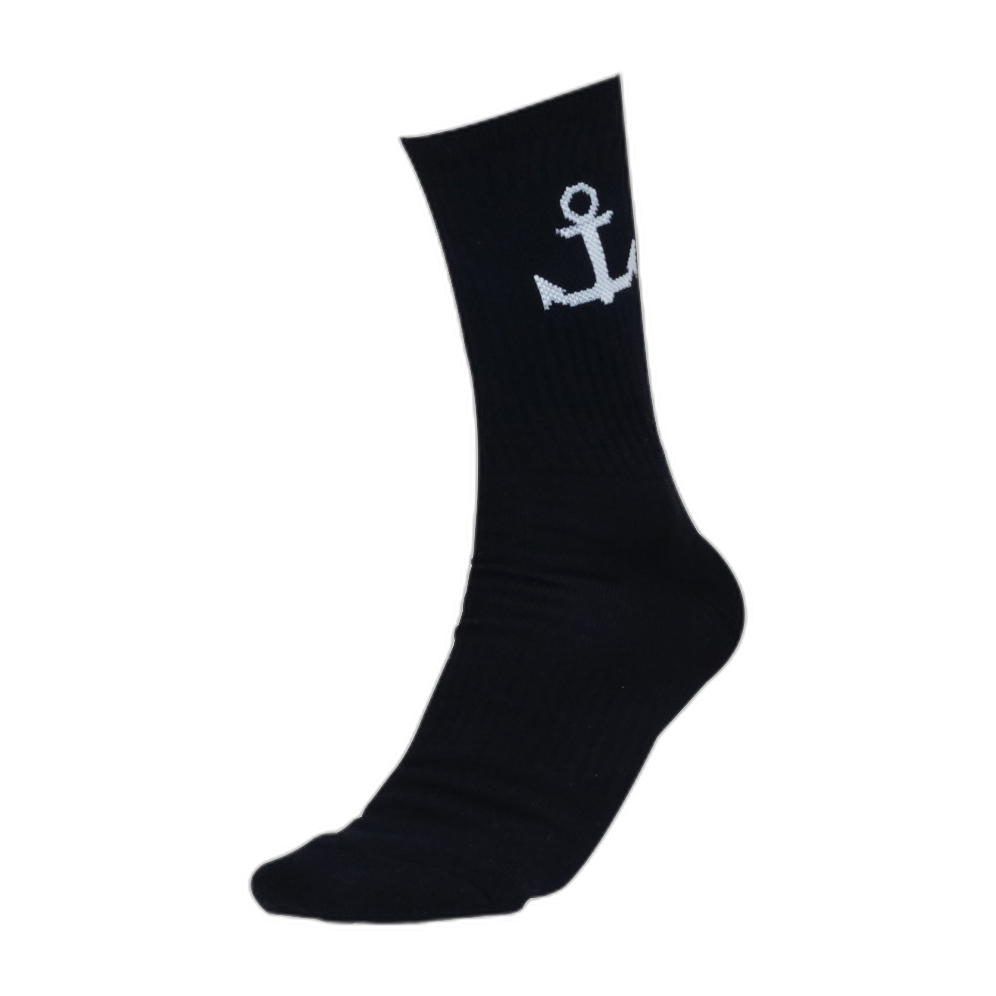 Calceta Negra Ancla Blanca