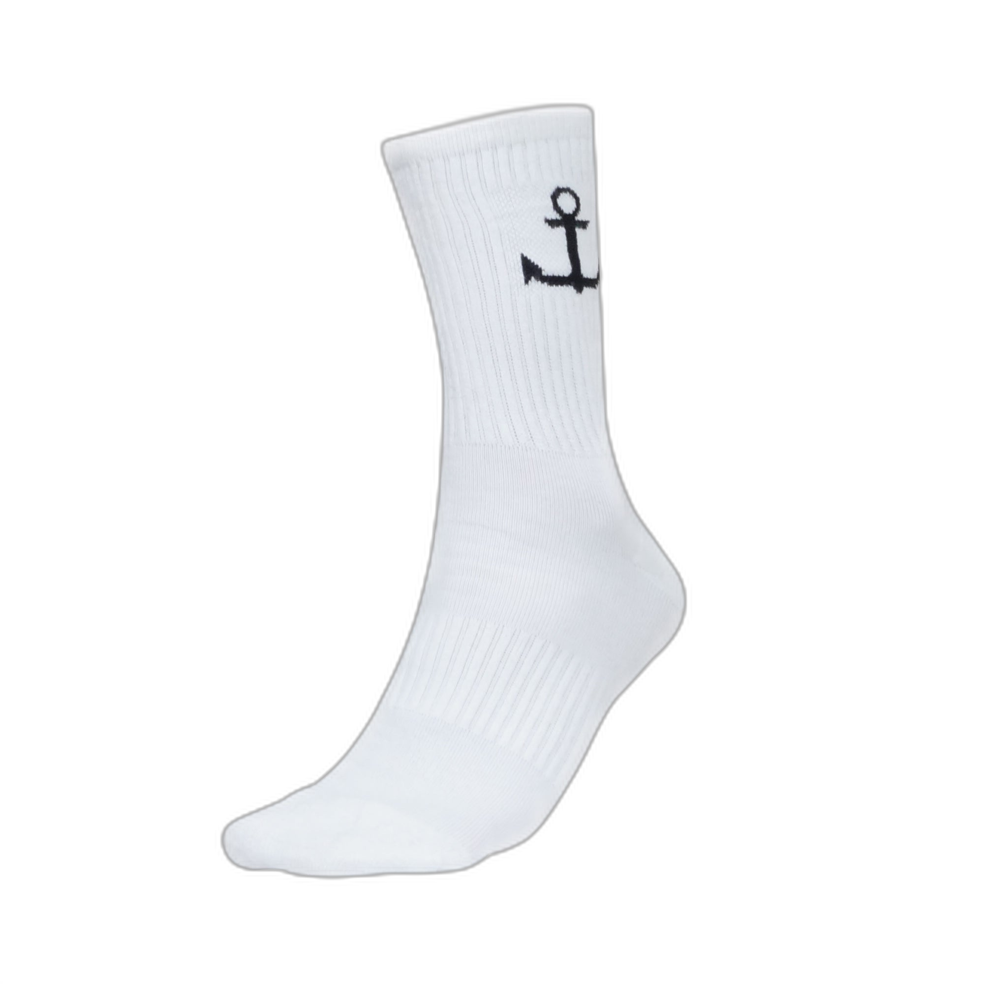 Calceta Blanca Ancla Negra