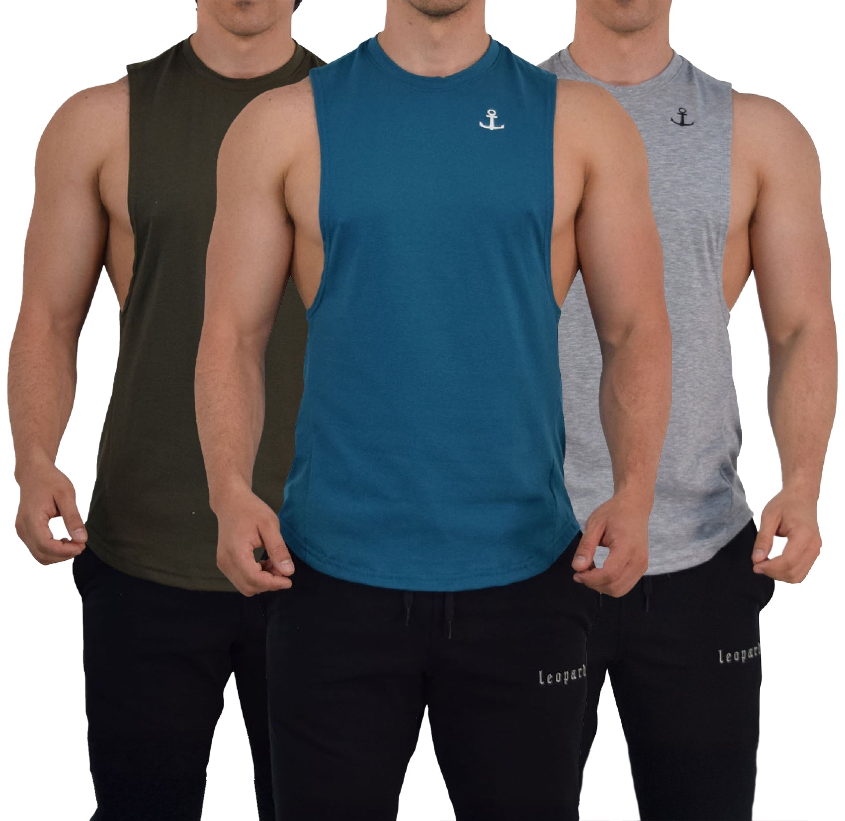 Element Sleeveless 3 Pack  Olive - Teal - Gray