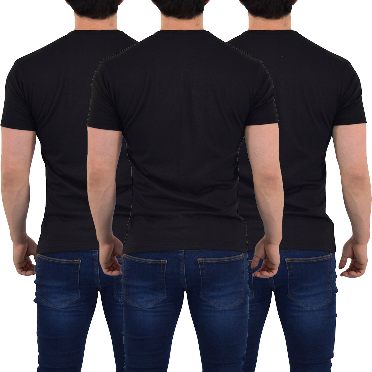 Everyday Regular Fit Shirt 3 Pack Negro
