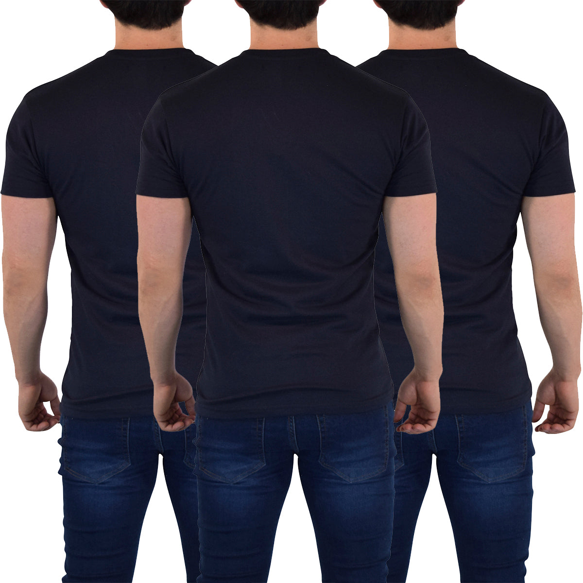 Everyday Regular Fit Shirt 3 Pack Marino