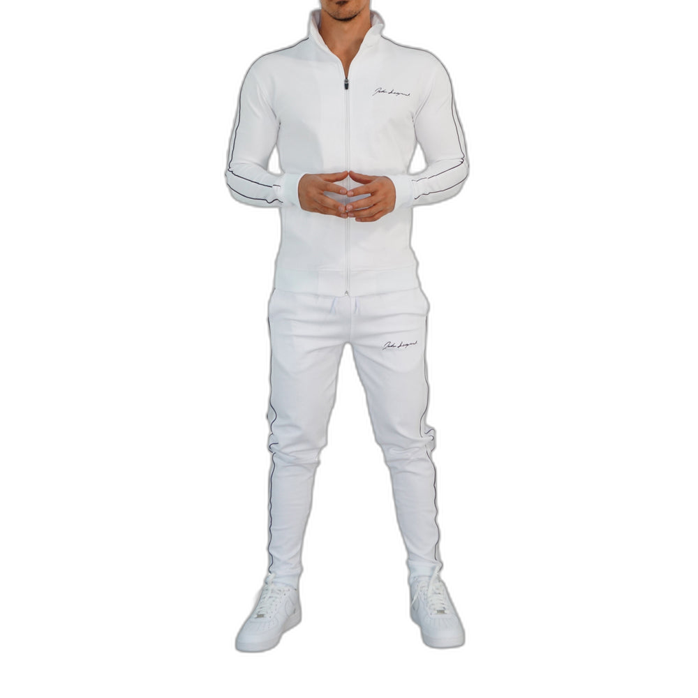 Scuderia Tracksuit Blanco Logo Marino
