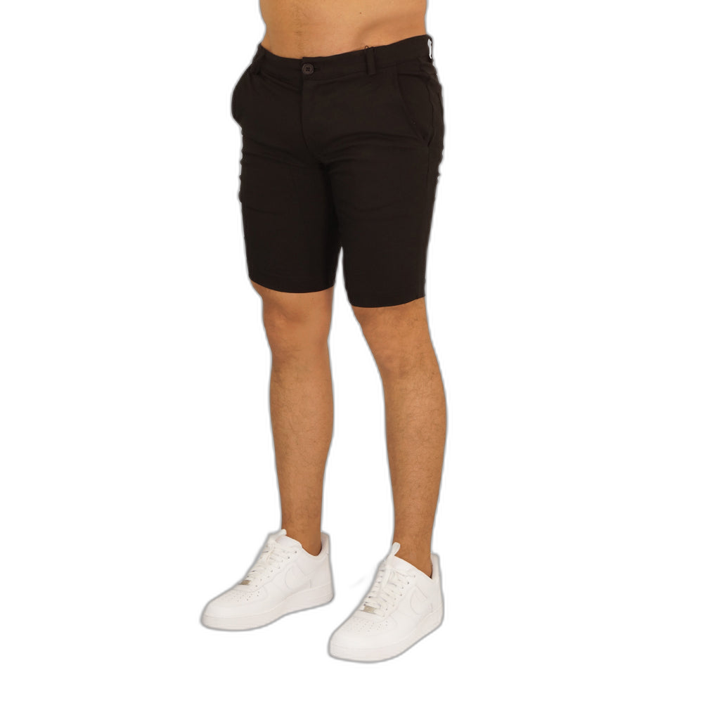 Short Skinny Ultra Stretch Chino Negro