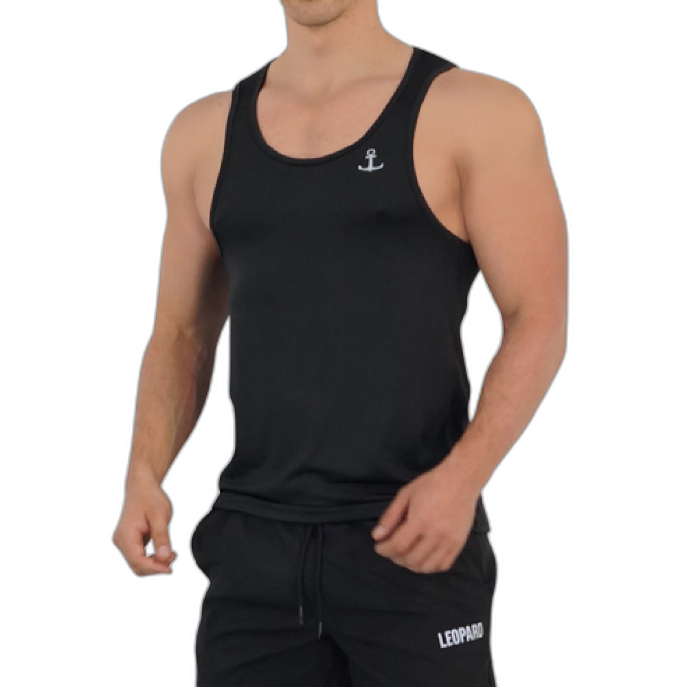 Light Running Tank Black