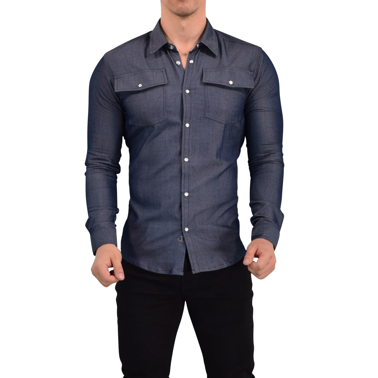 Camisa Luxury Denim Stretch