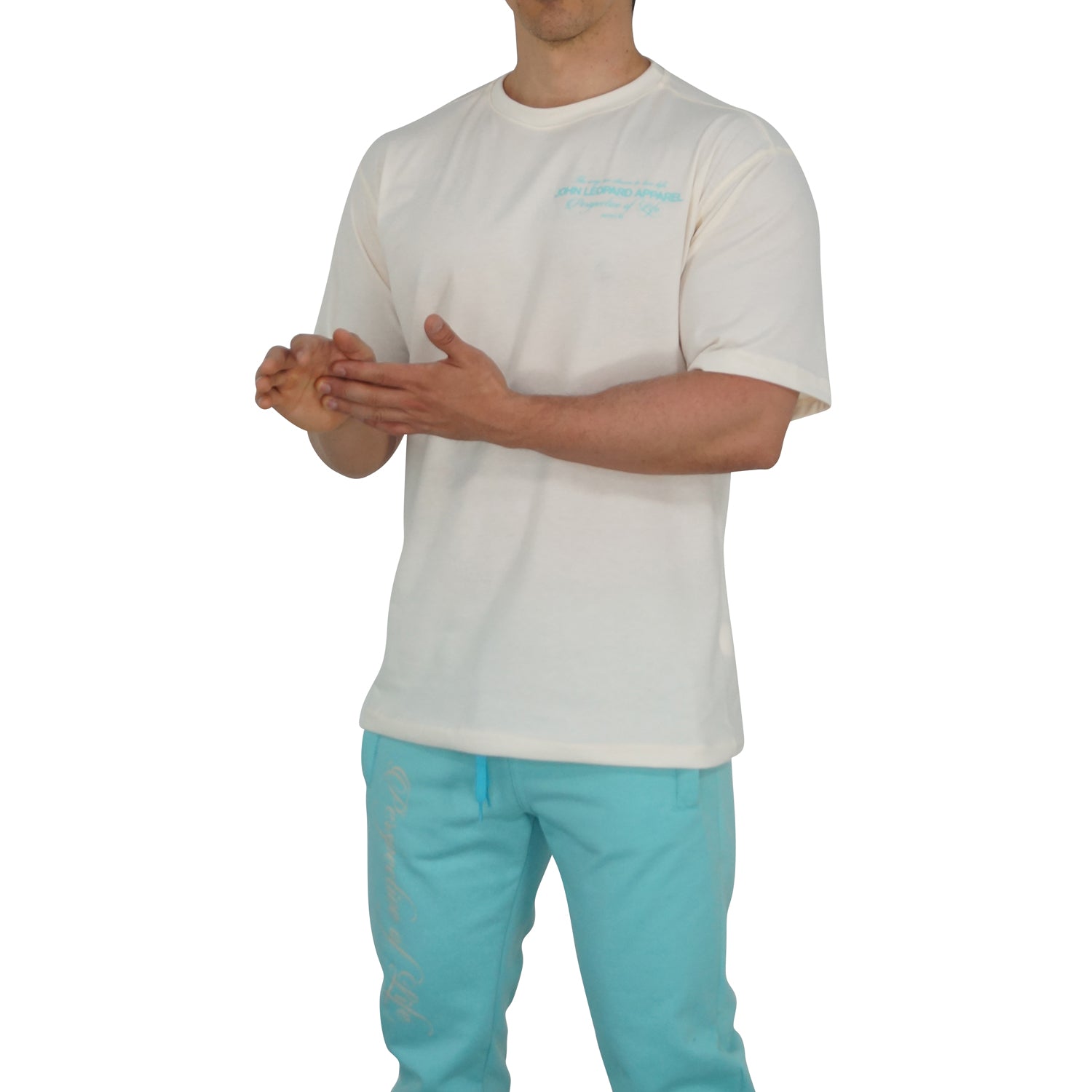 Oversized Sand Perspective Logo T-shirt