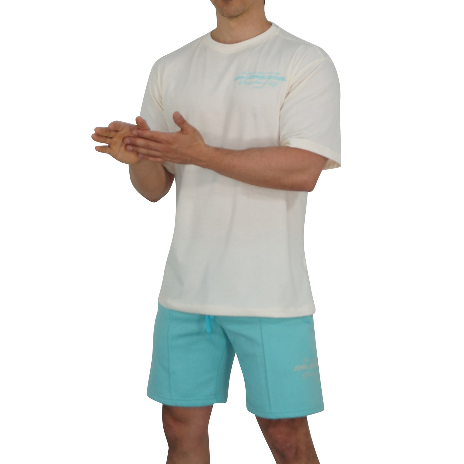 Oversized Sand Perspective Logo T-shirt