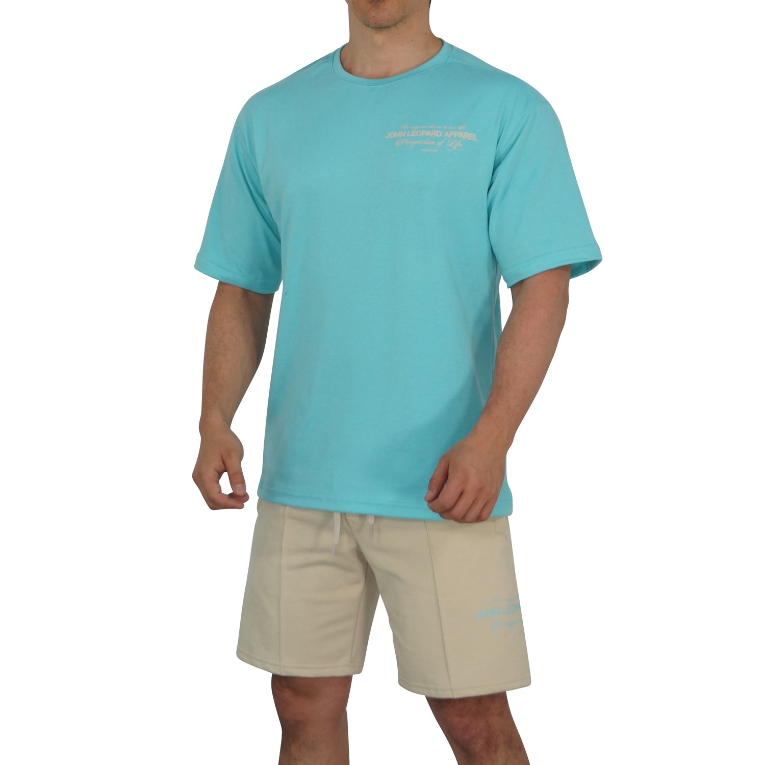 Playera Oversized Mint Perspective Logo
