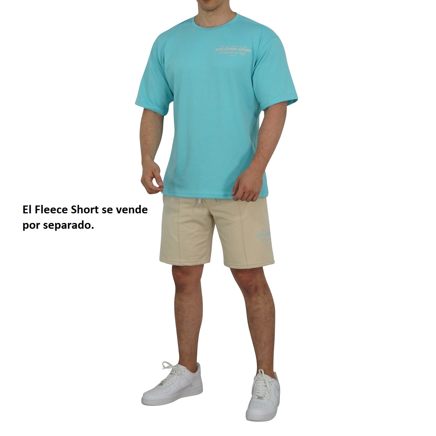 Playera Oversized Mint Perspective Logo