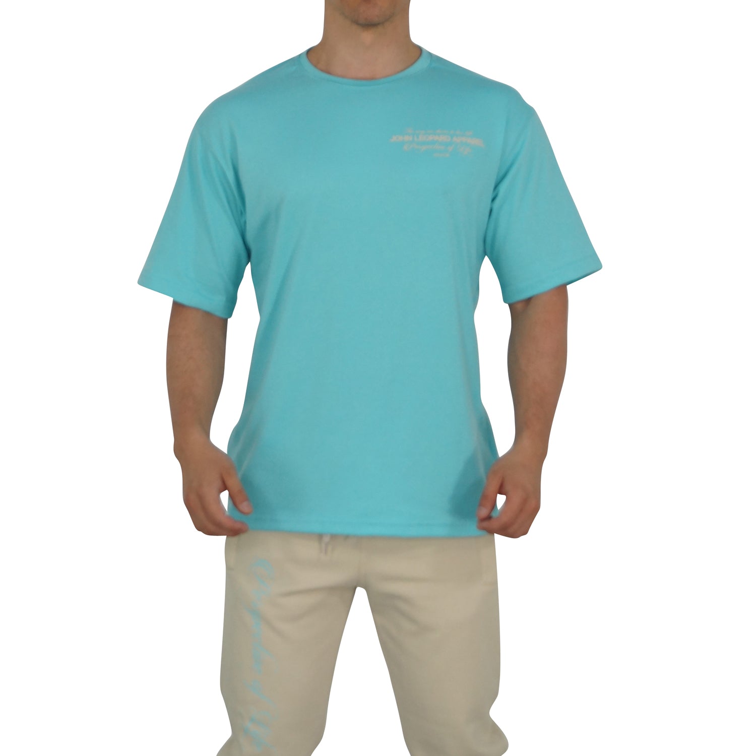Playera Oversized Mint Perspective Logo