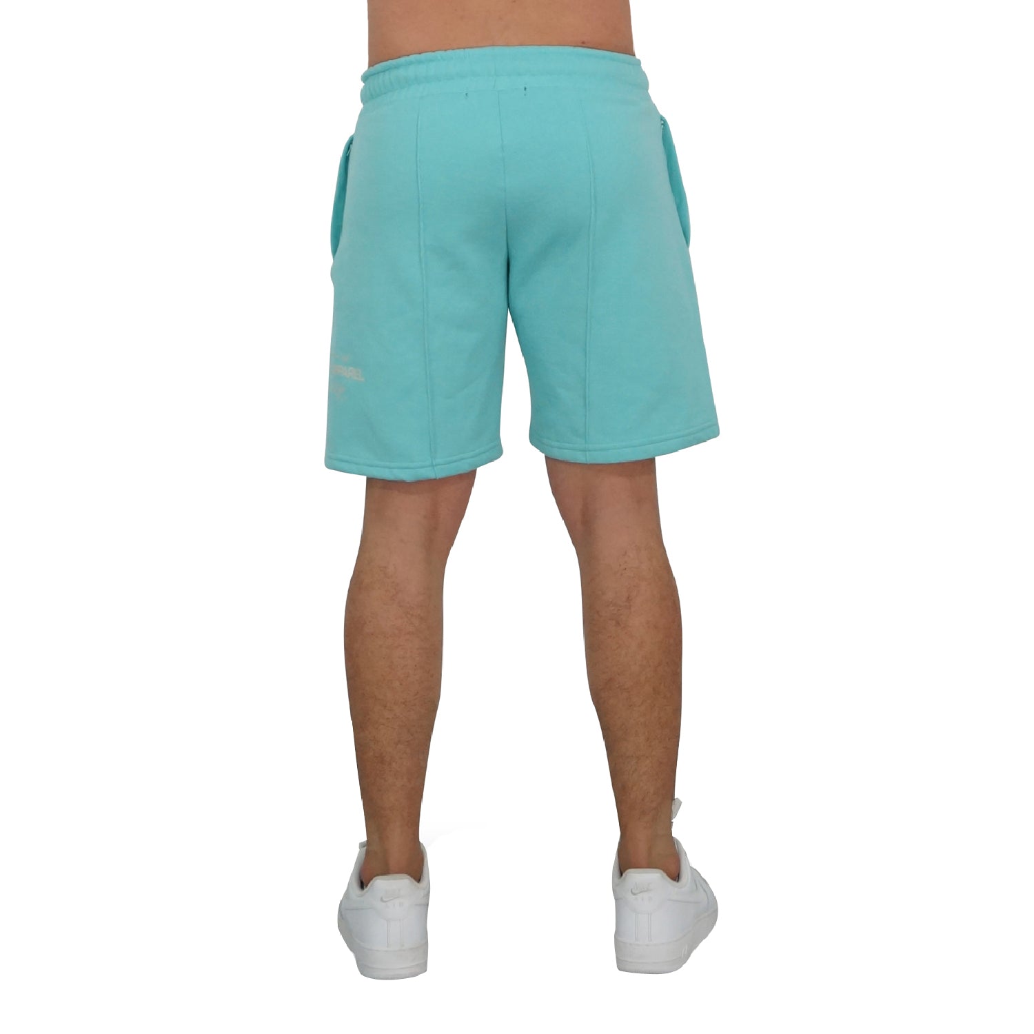 Fleece Short Mint Perspective Logo