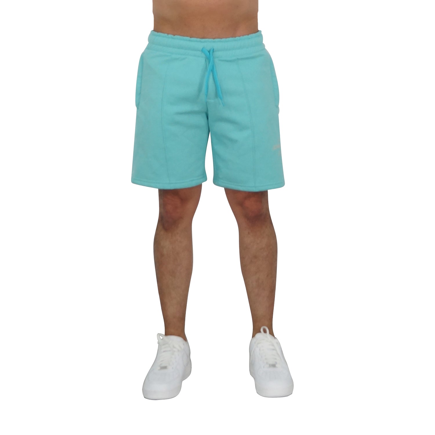 Fleece Short Mint Perspective Logo