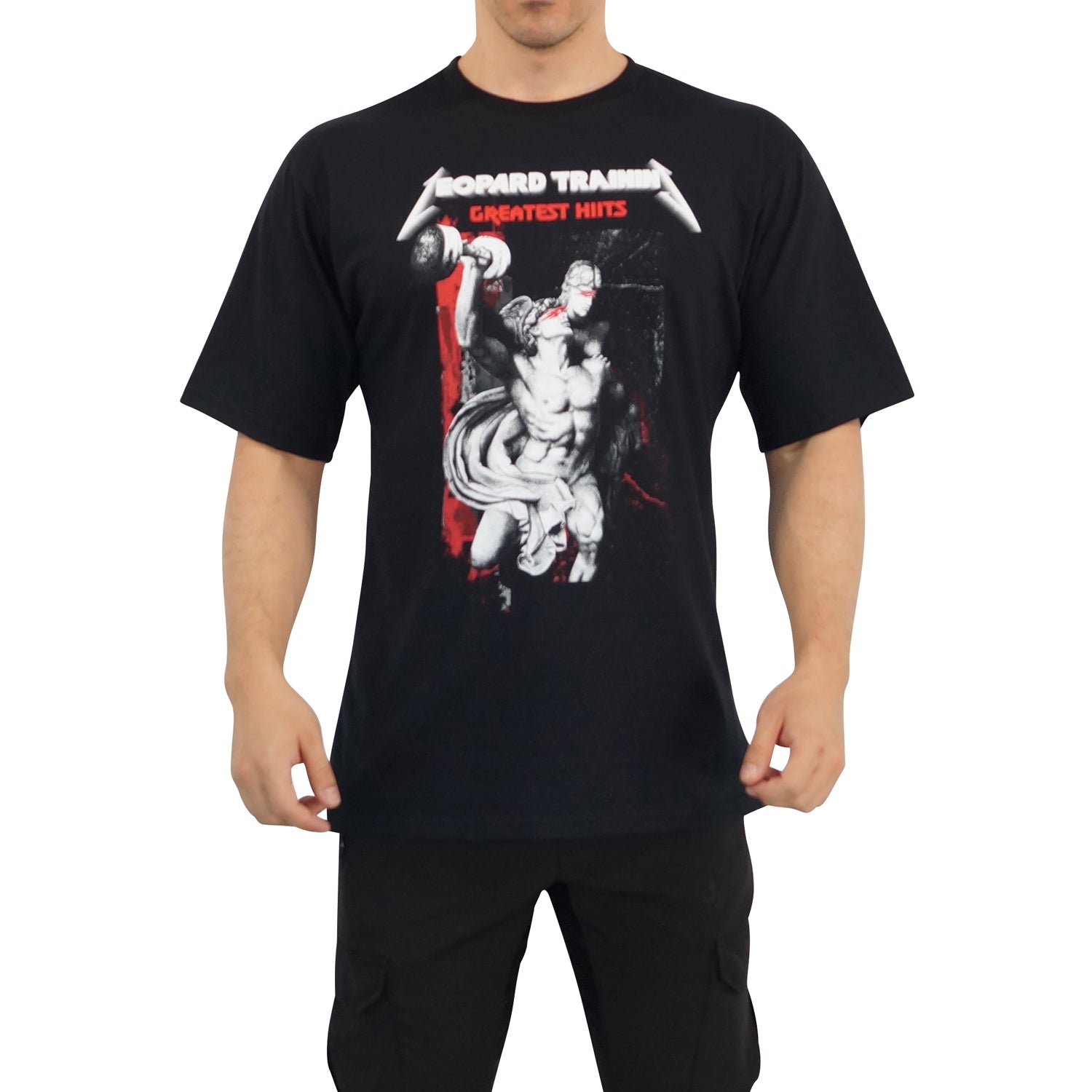 Oversized Greek Gods T-shirt.