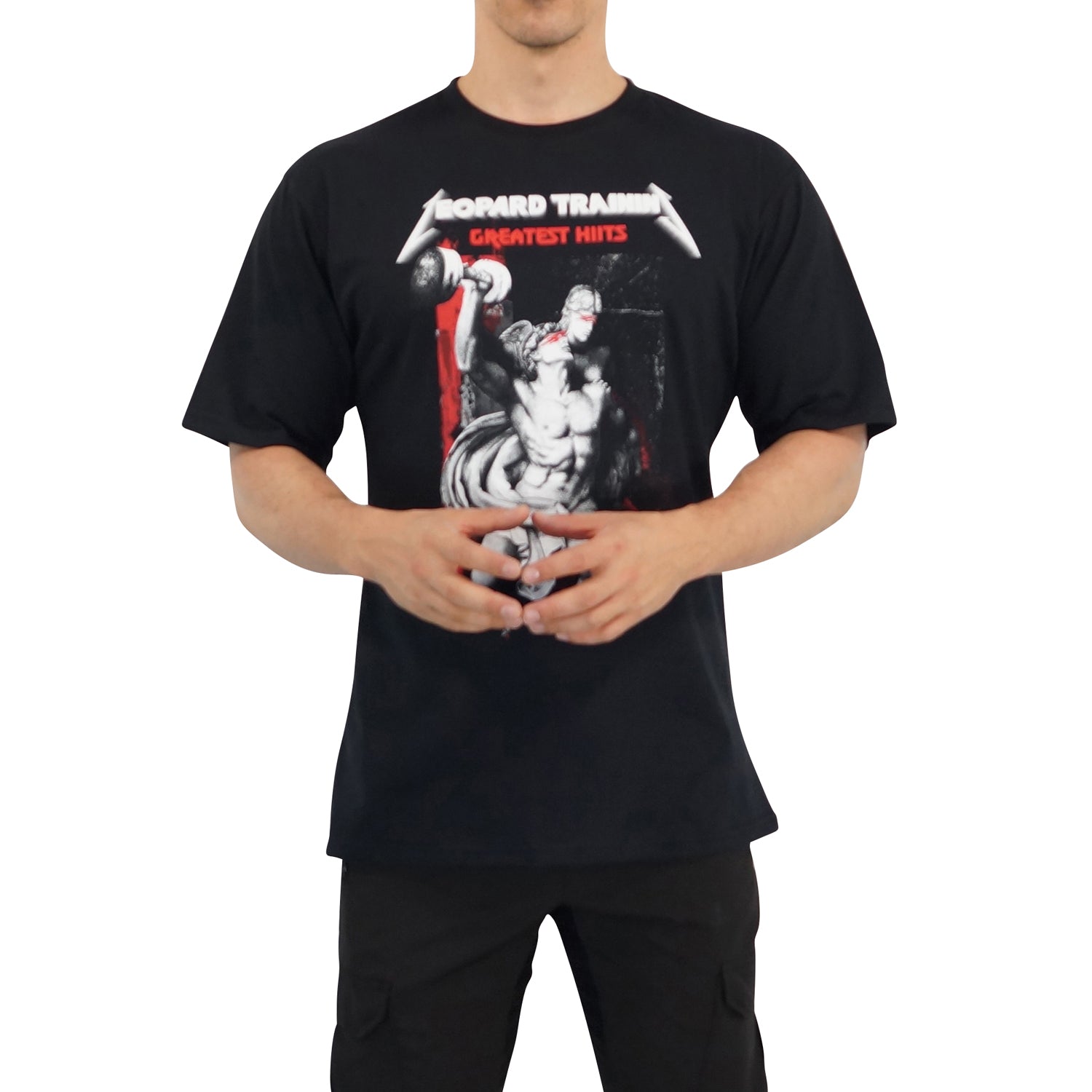 Oversized Greek Gods T-shirt.