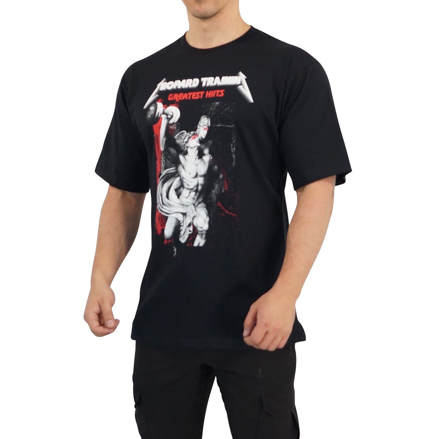 Oversized Greek Gods T-shirt.