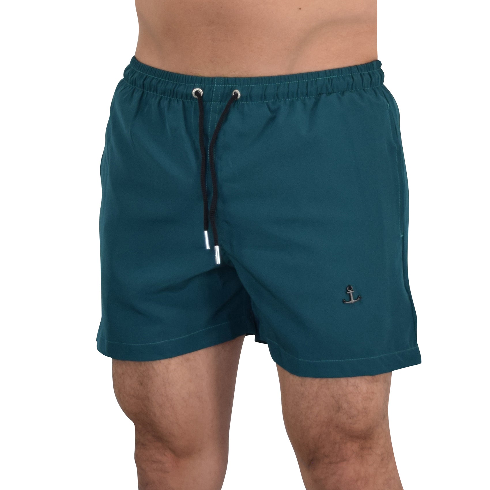 Traje De Baño Dark Green Black Metal Emblem