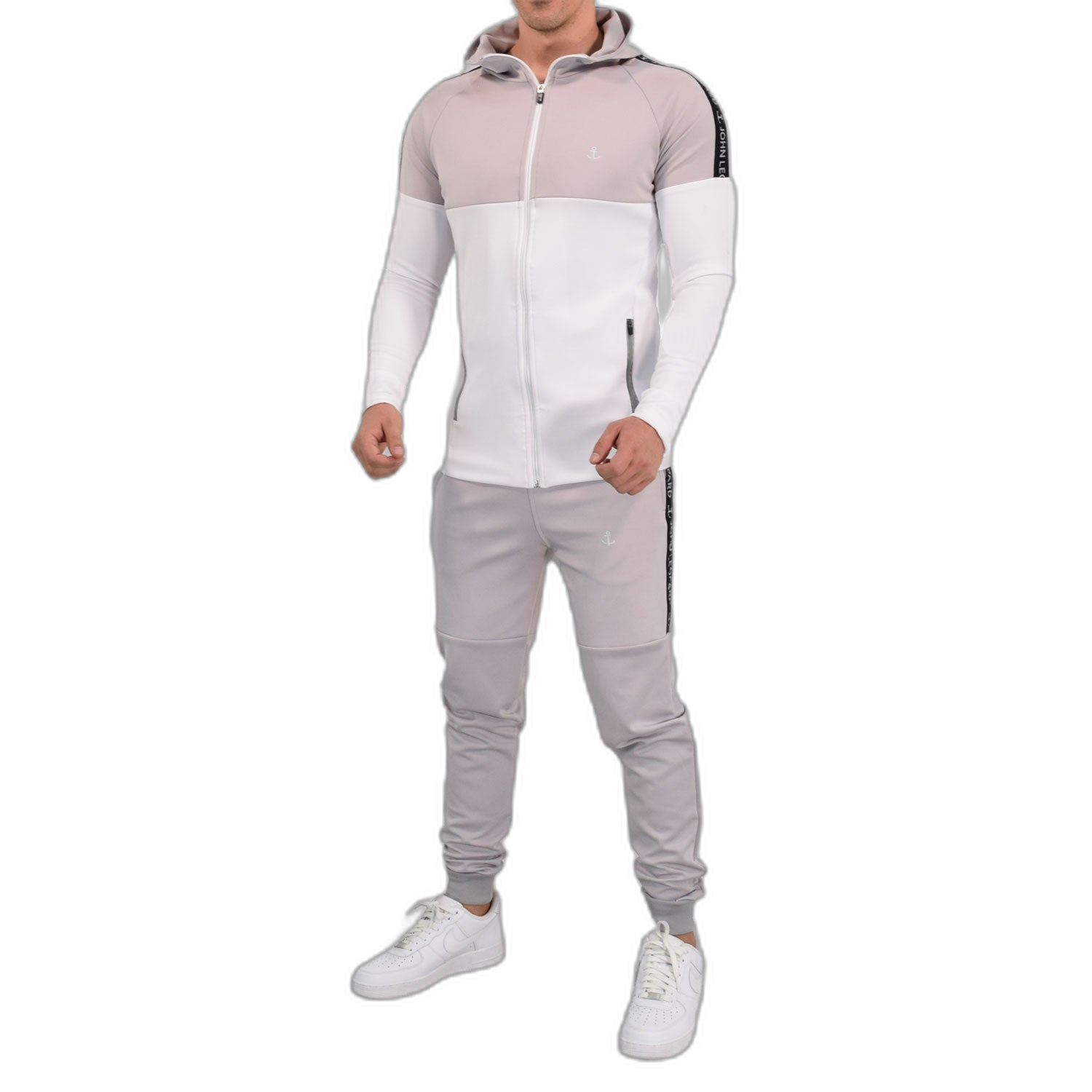 Sigma Tracksuit White/Gray