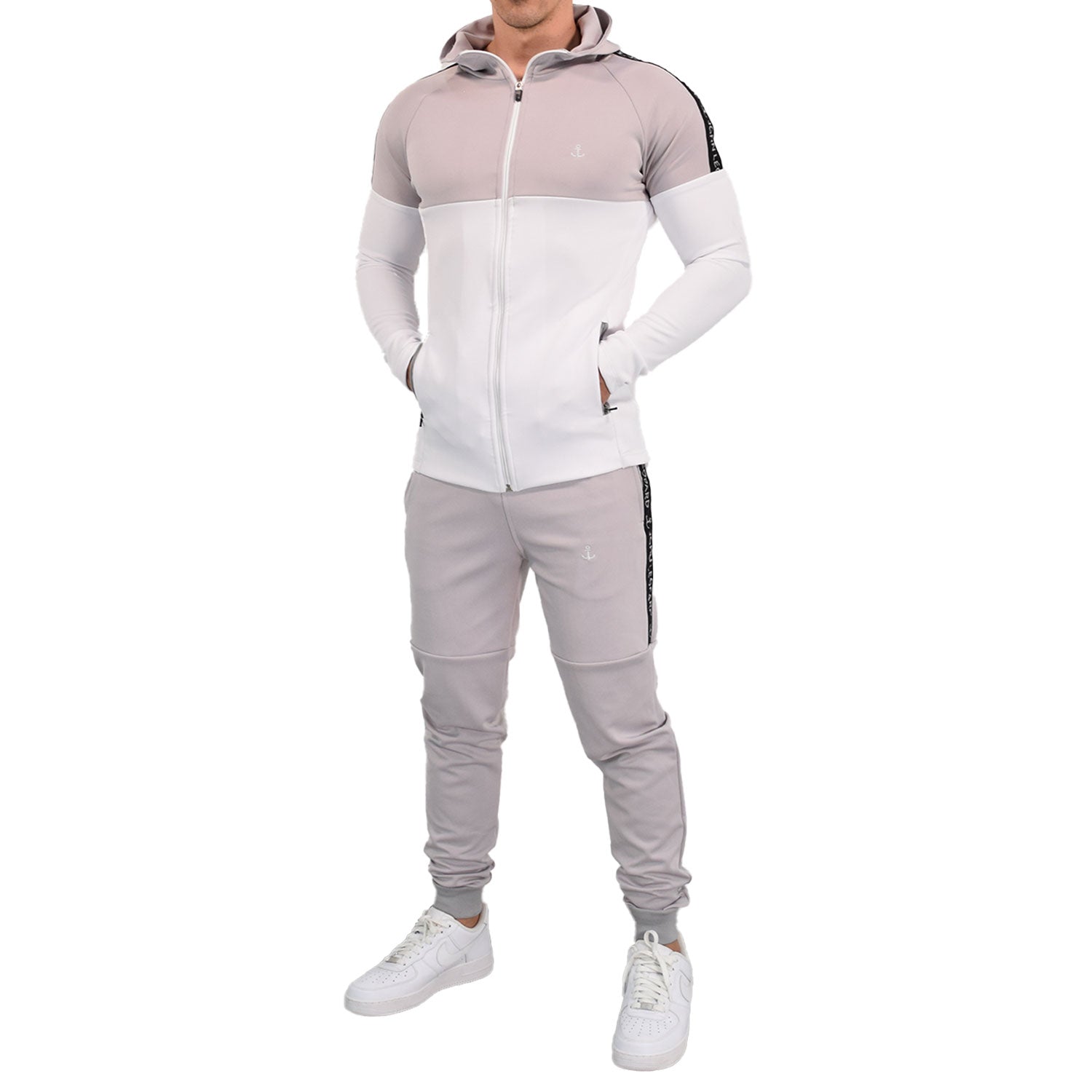 Sigma Tracksuit White/Gray