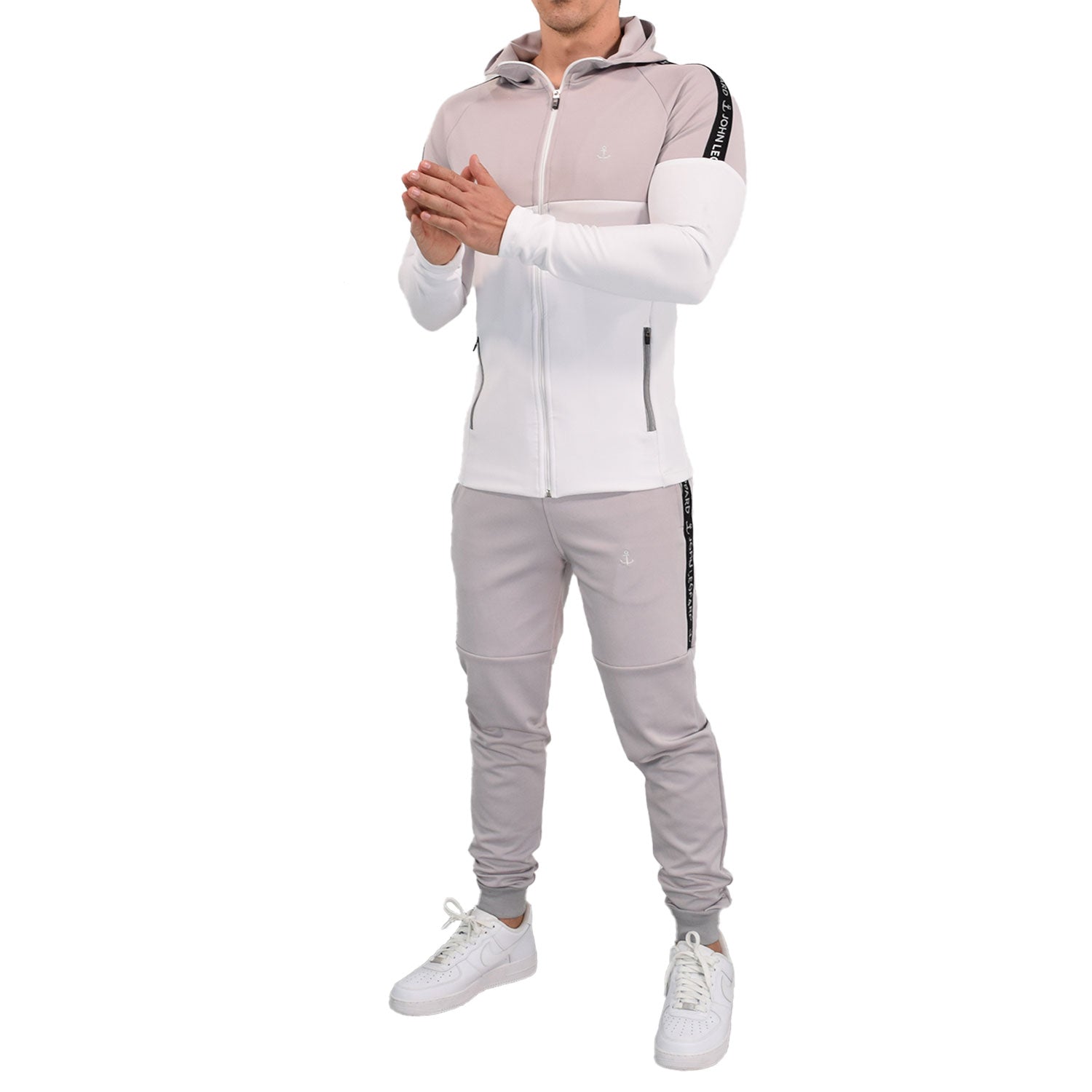 Sigma Tracksuit White/Gray
