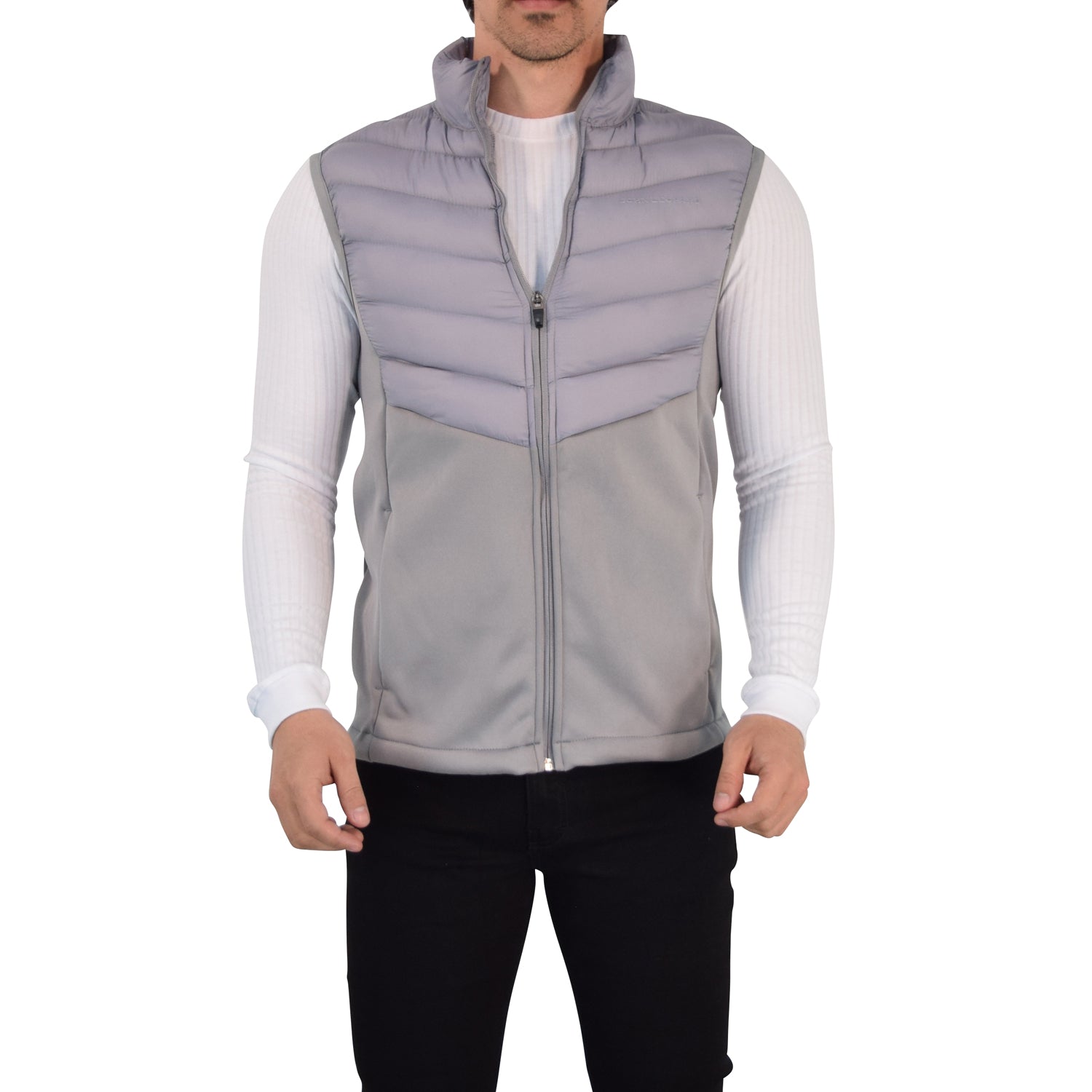 Chaleco Essential Down Vest Gray
