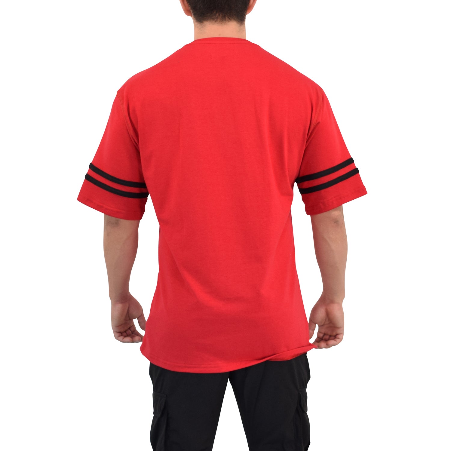Oversized Varsity Red T-shirt