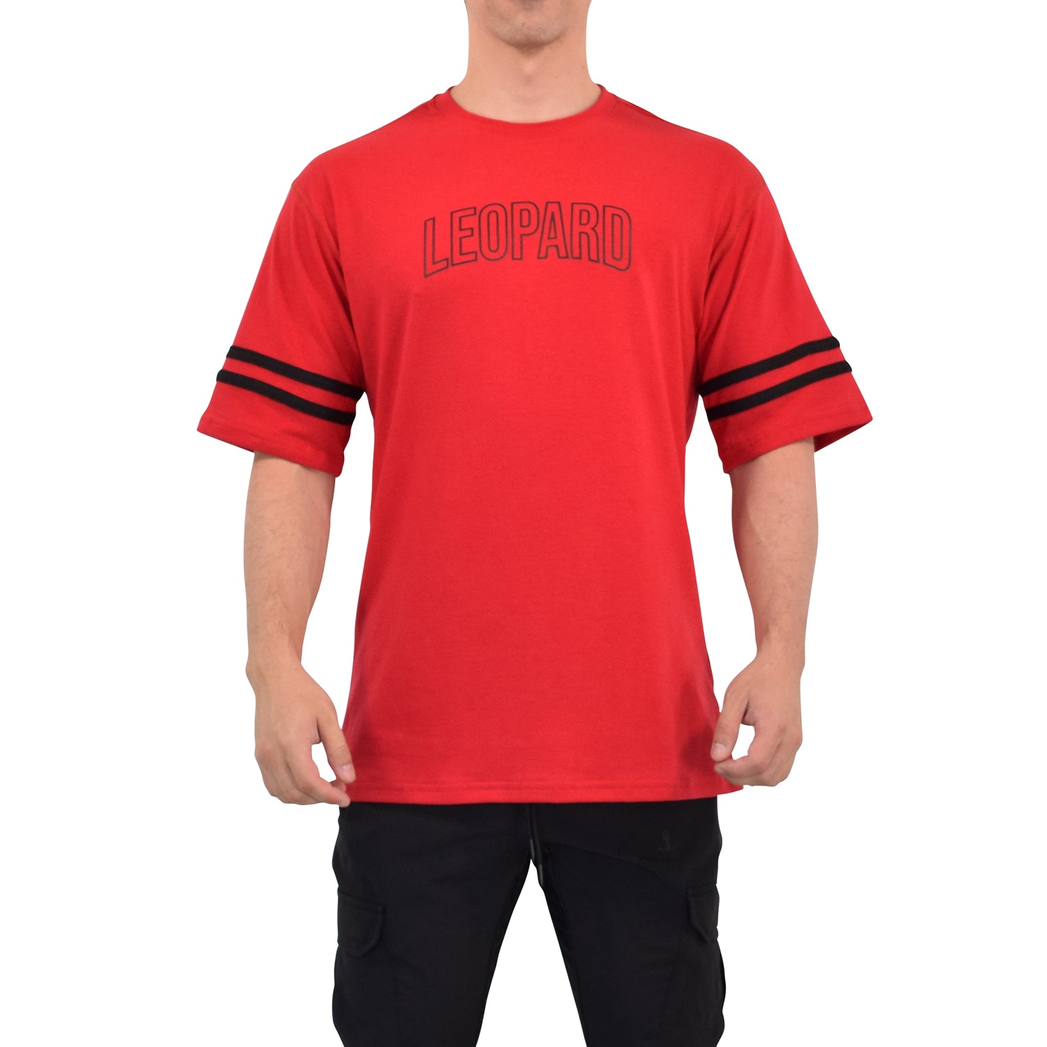 Oversized Varsity Red T-shirt