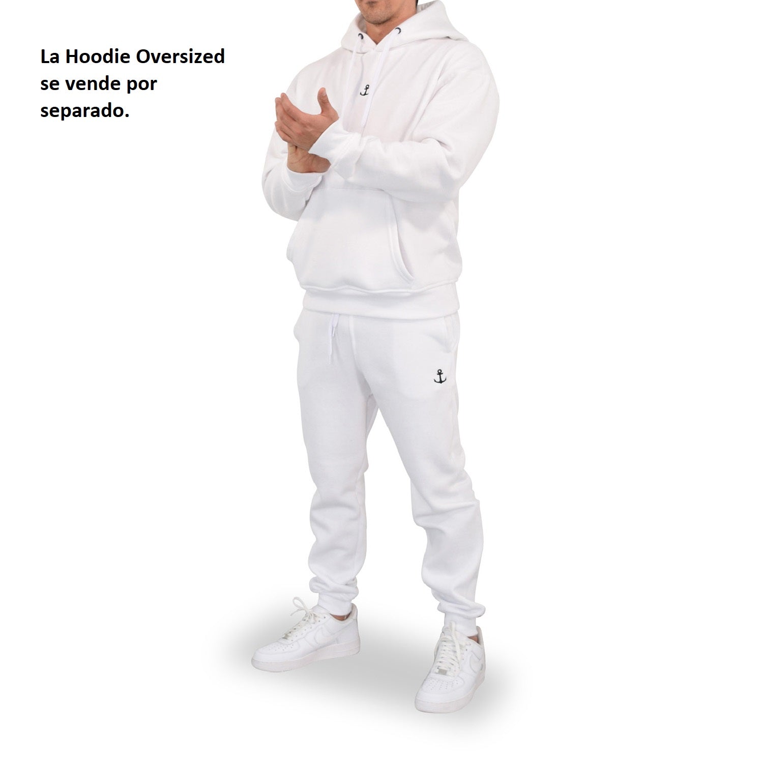Chillout Fleece Jogger White