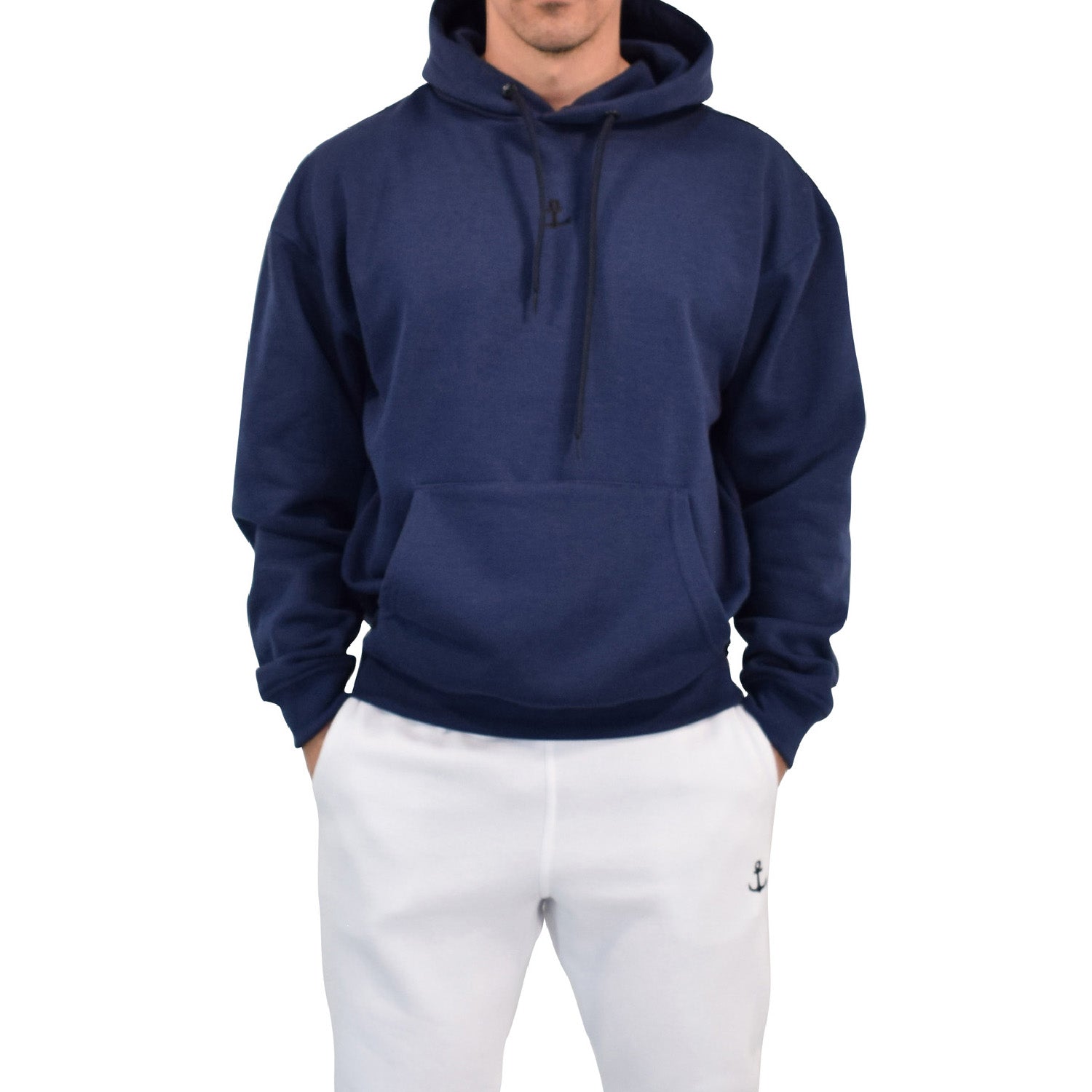 Chillout Oversized Fleece Hoodie Navy