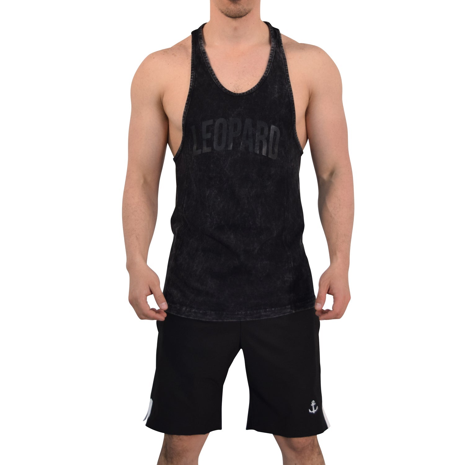 Gym Stringer Tank 3 Pack Iconic Acid Negro - Marino - Gris
