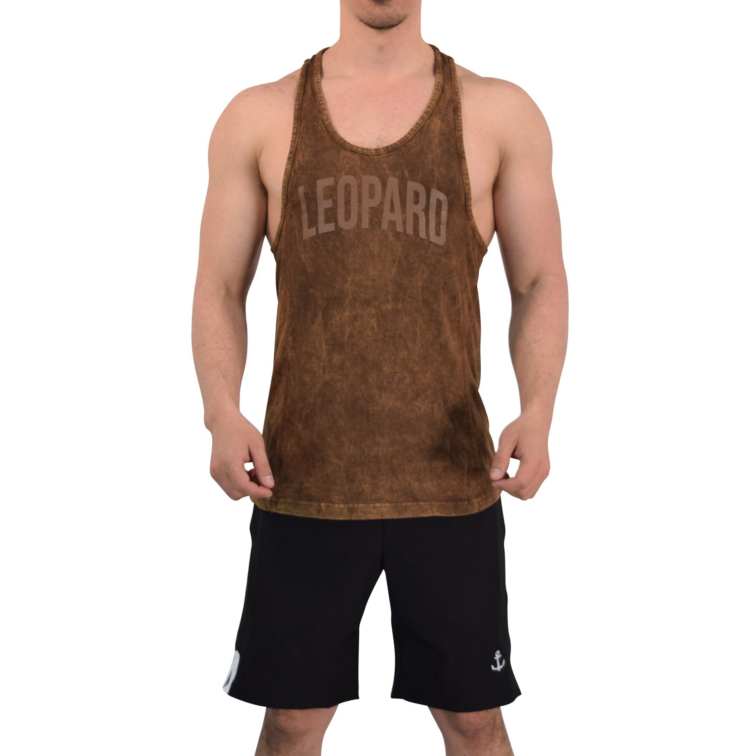 Gym Stringer Tank 3 Pack Iconic Acid Negro - Café - Verde