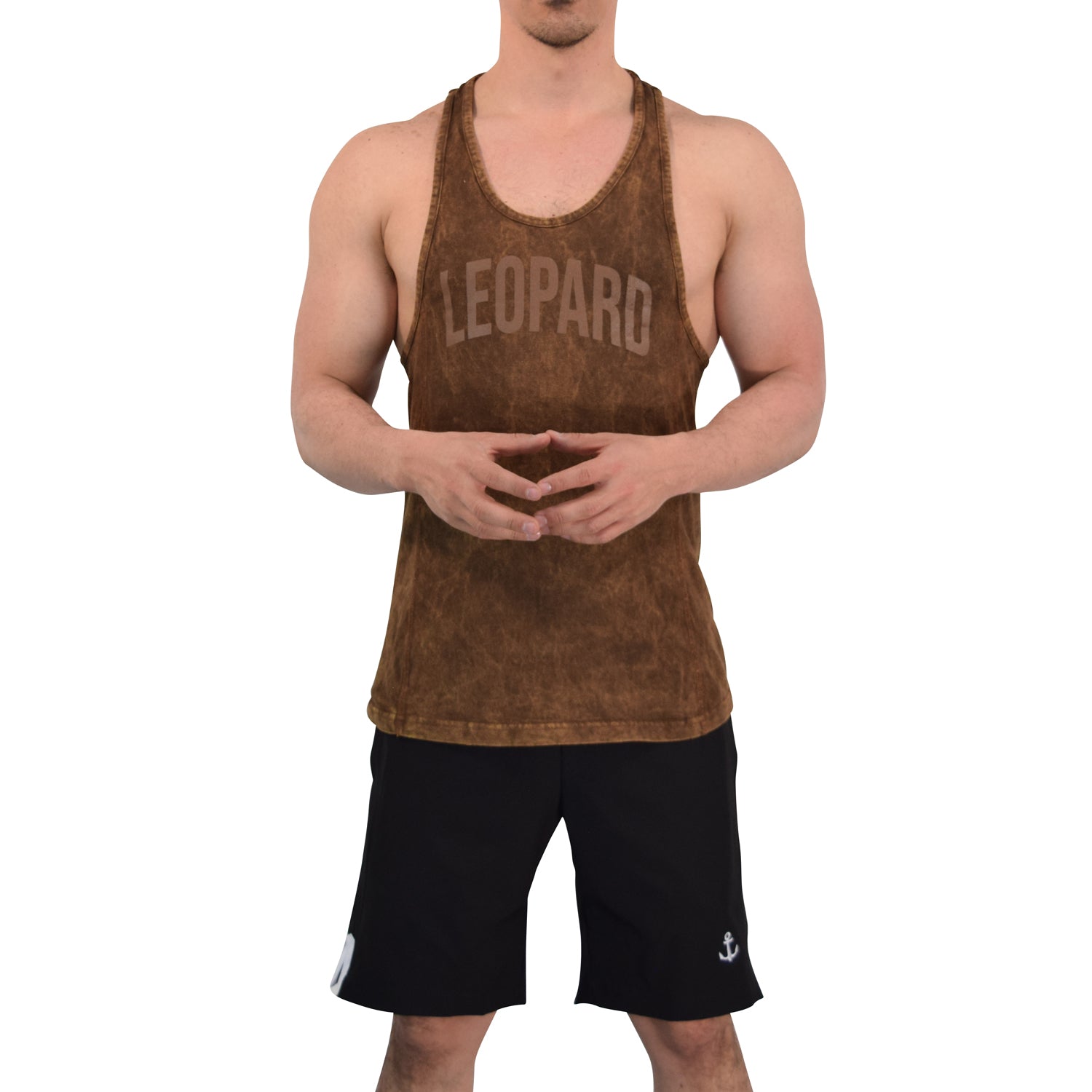 Gym Stringer Tank Iconic Acid Brown