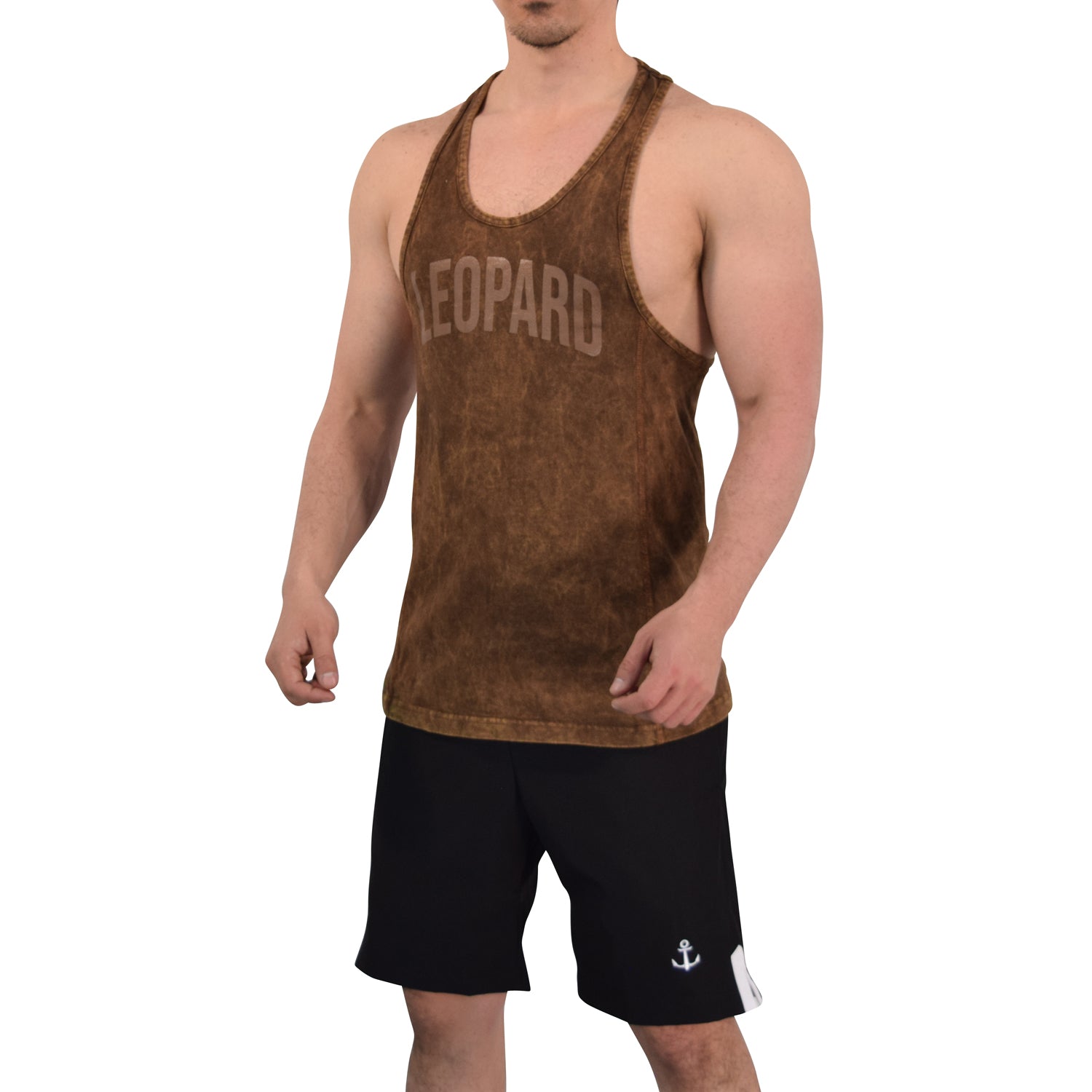 Gym Stringer Tank Iconic Acid Brown