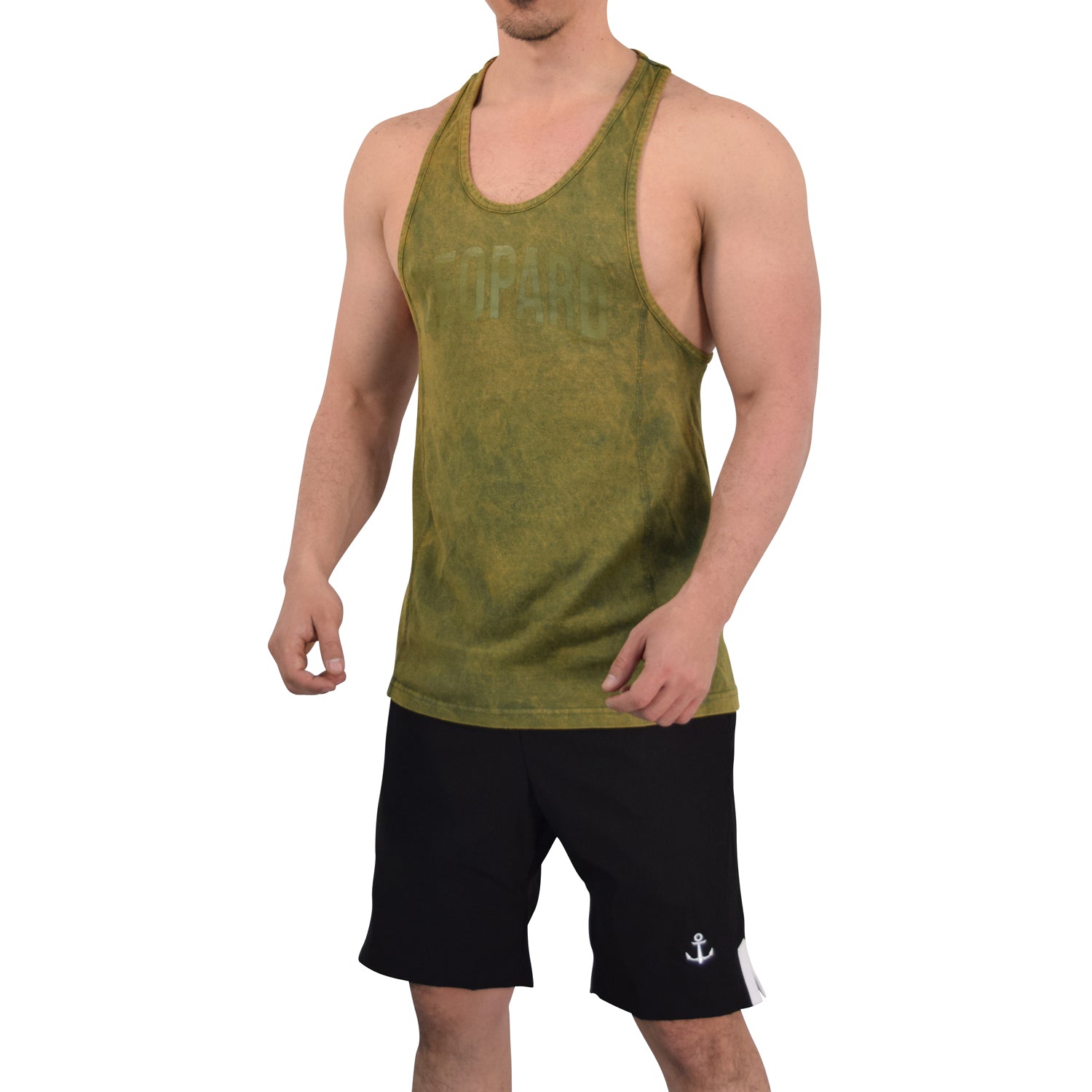 Gym Stringer Tank Iconic Acid Green