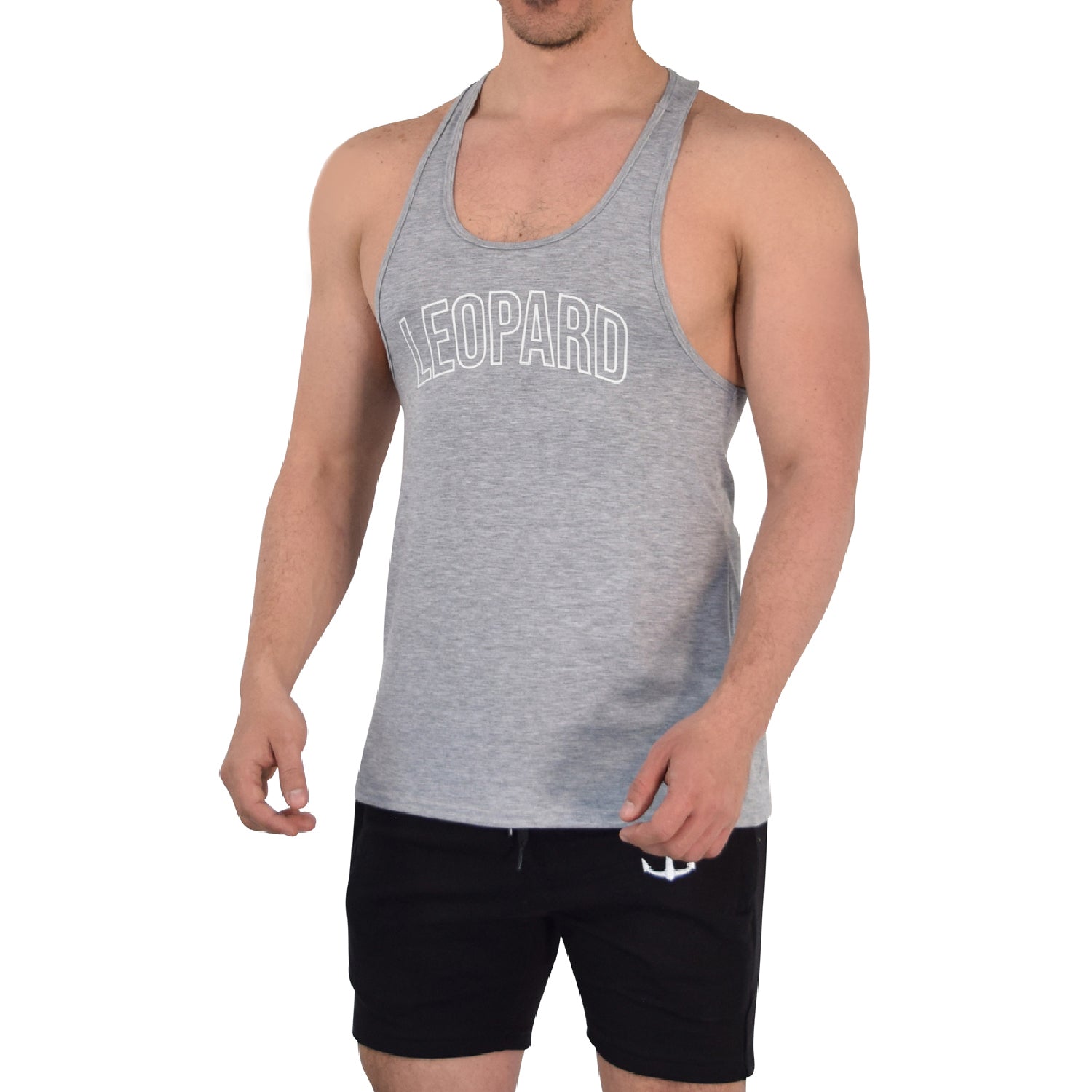 Gym Stringer Tank 3 Pack Varsity Full Rey - Beige - Gris Jaspe