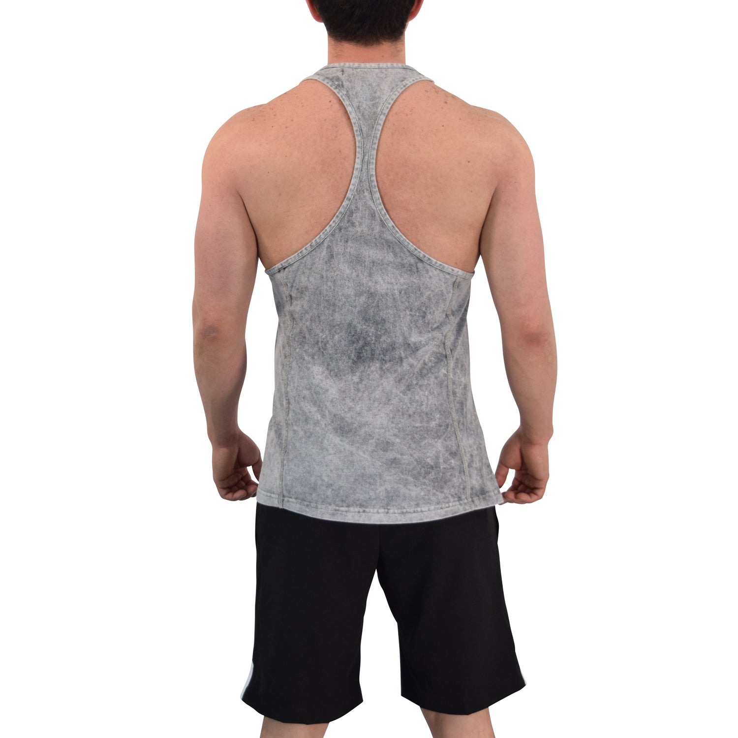 Gym Stringer Tank Iconic Acid Light Gray