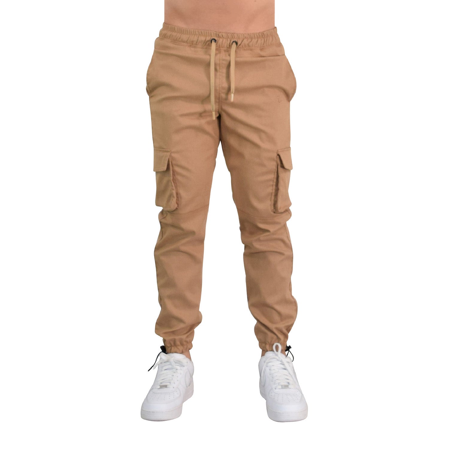 Casual Cargo Jogger Beige