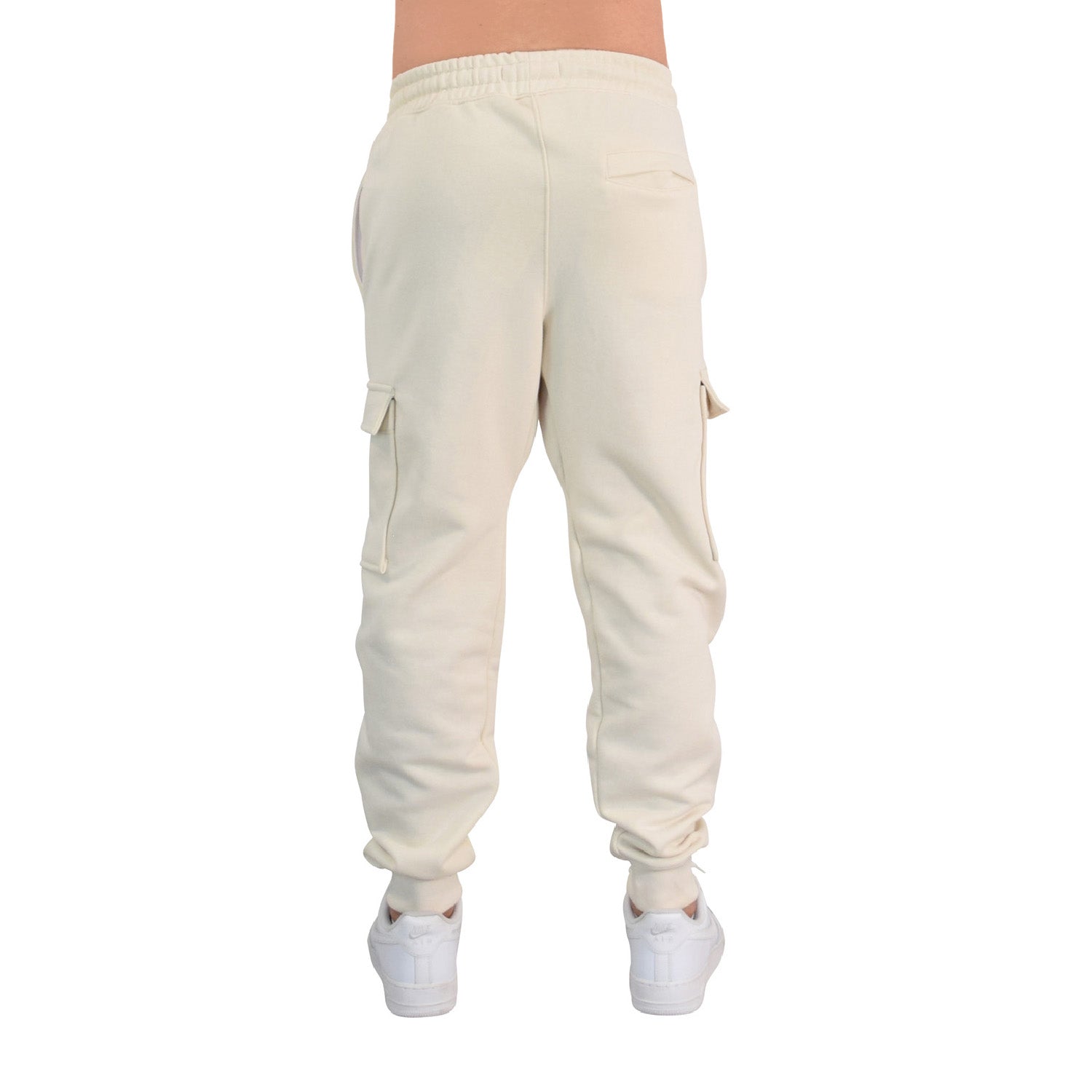 Fleece Cargo Jogger Sand