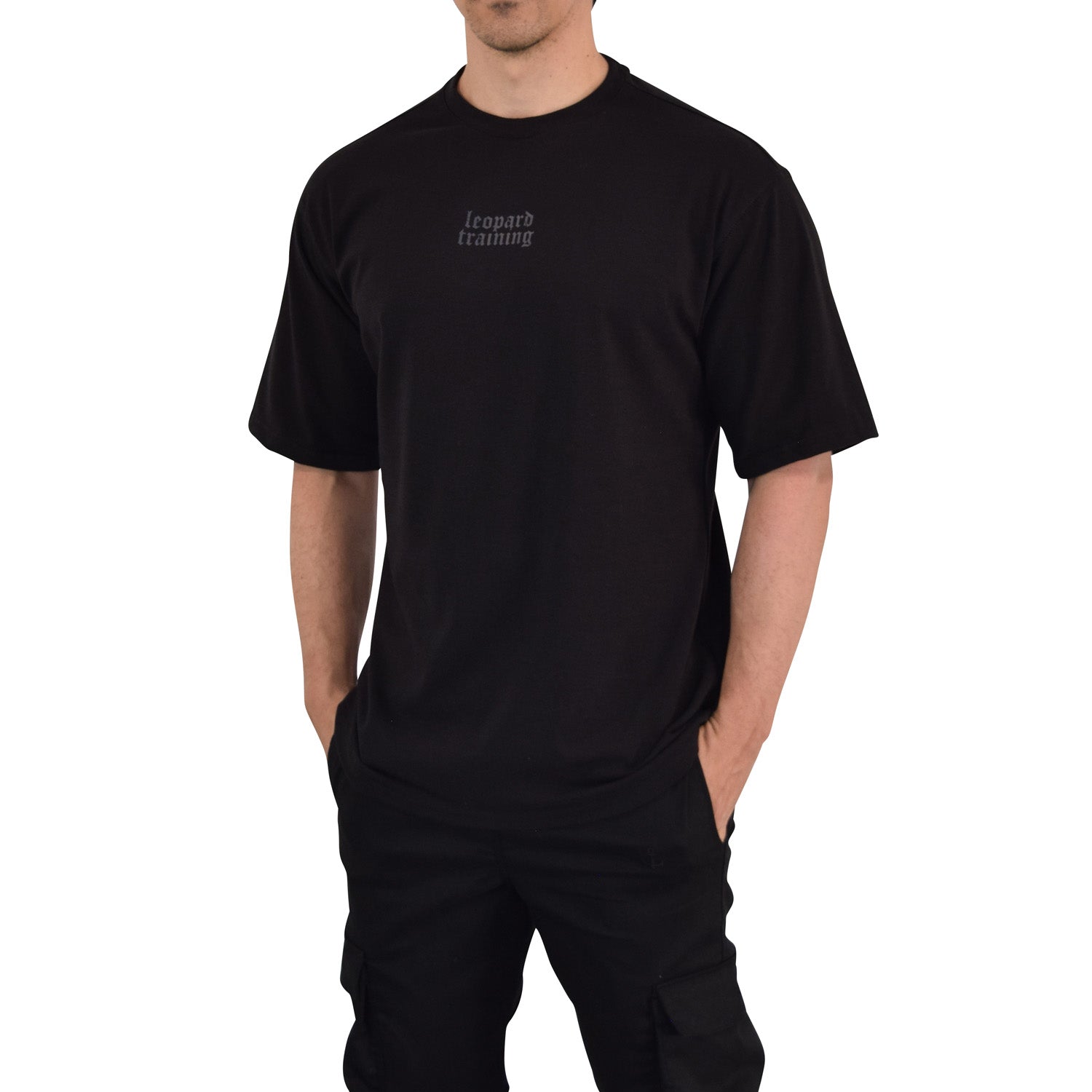 Playera Oversized Do What Beast Do Black