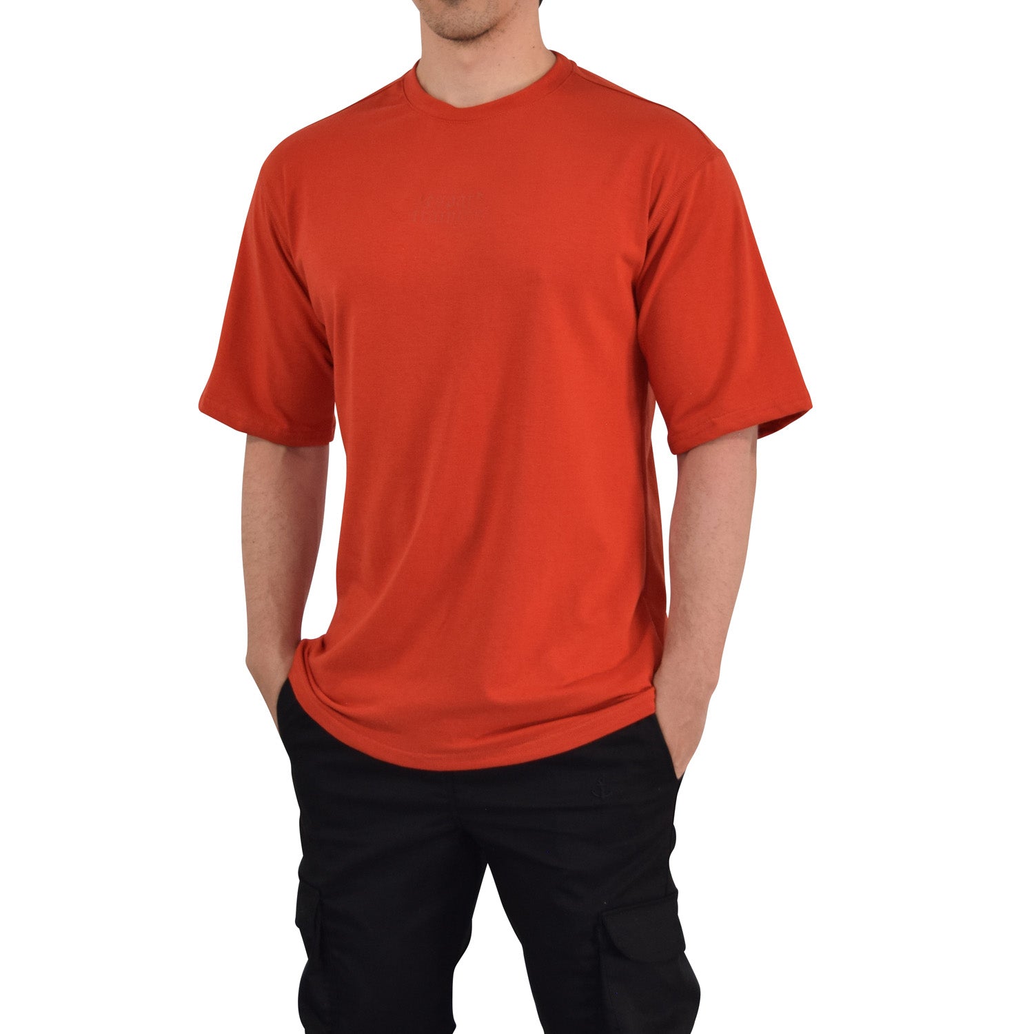 Playera Oversized Tanned Clay Walk Through Hell