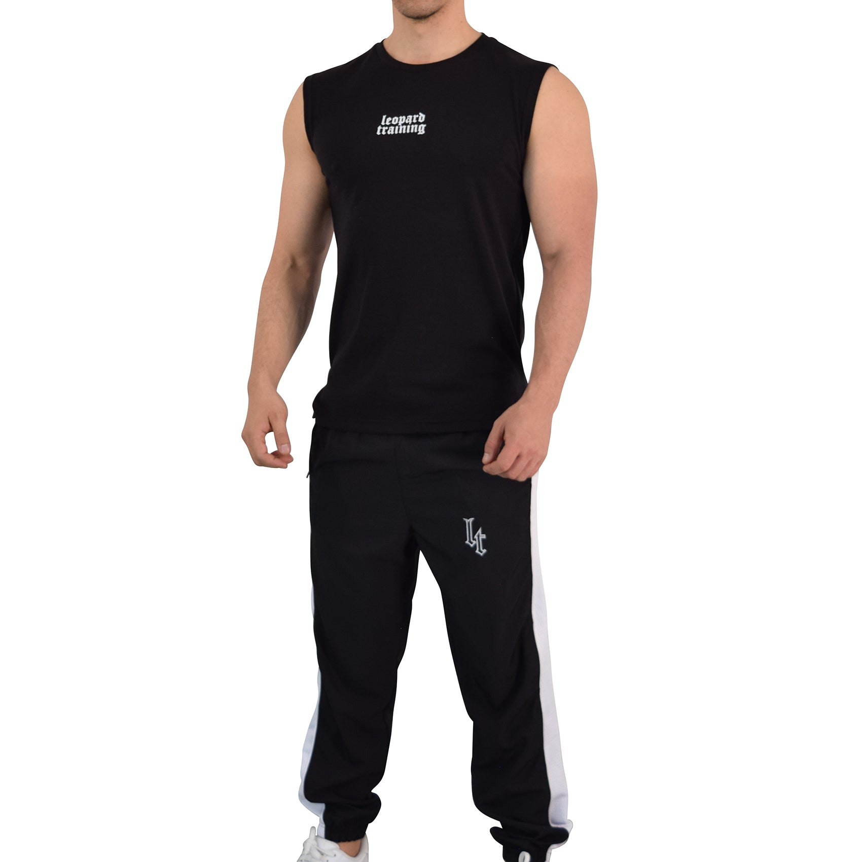 Featherweight Cutoff Tank Black