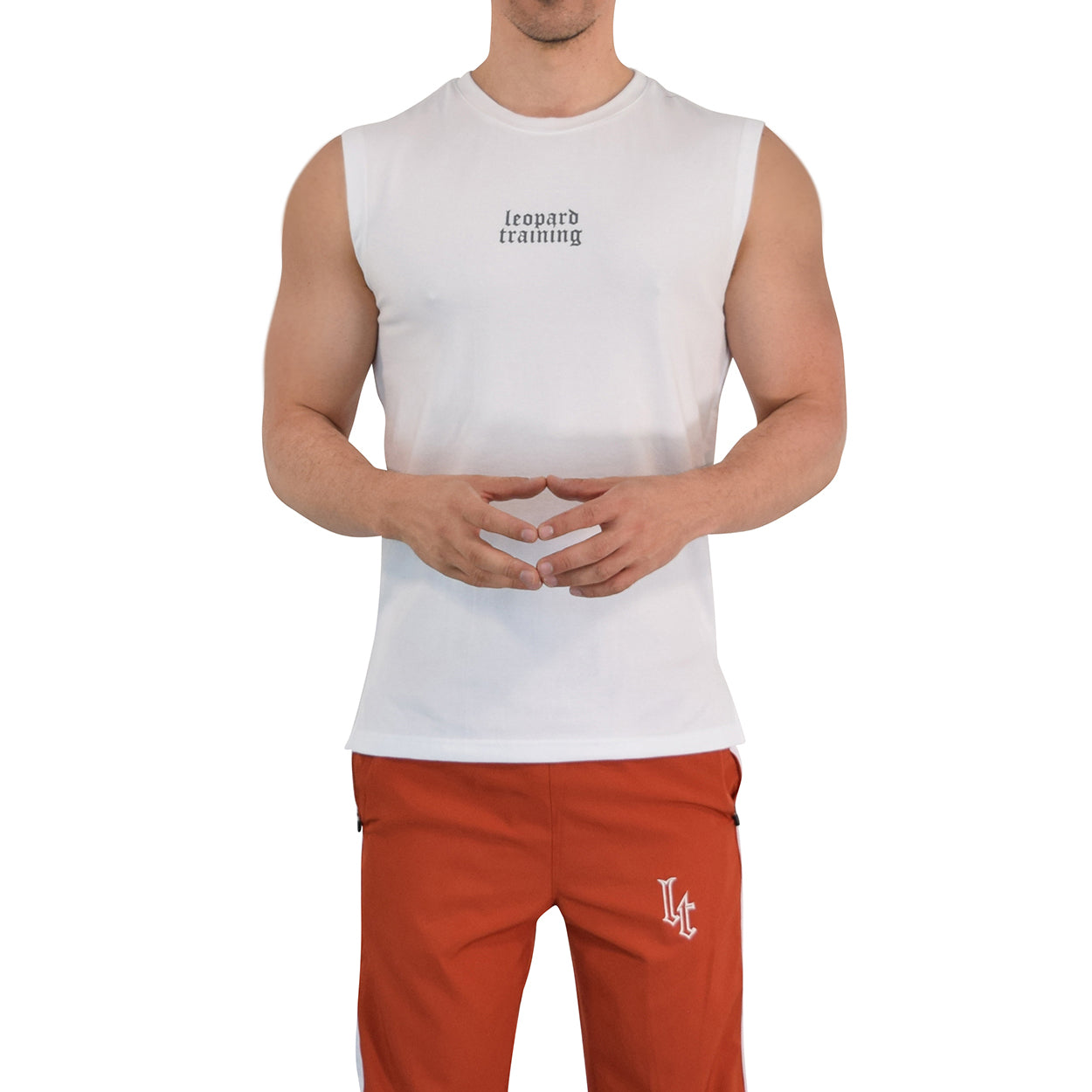 Featherweight Cutoff Tank Solid White