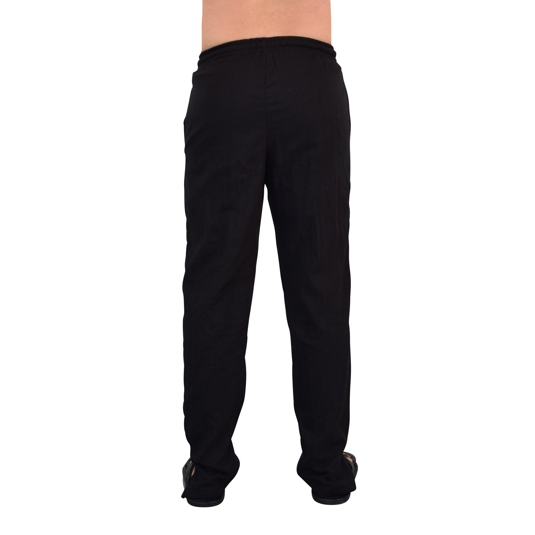 Moon Prayer Relaxed Cotton Trouser Dark Black