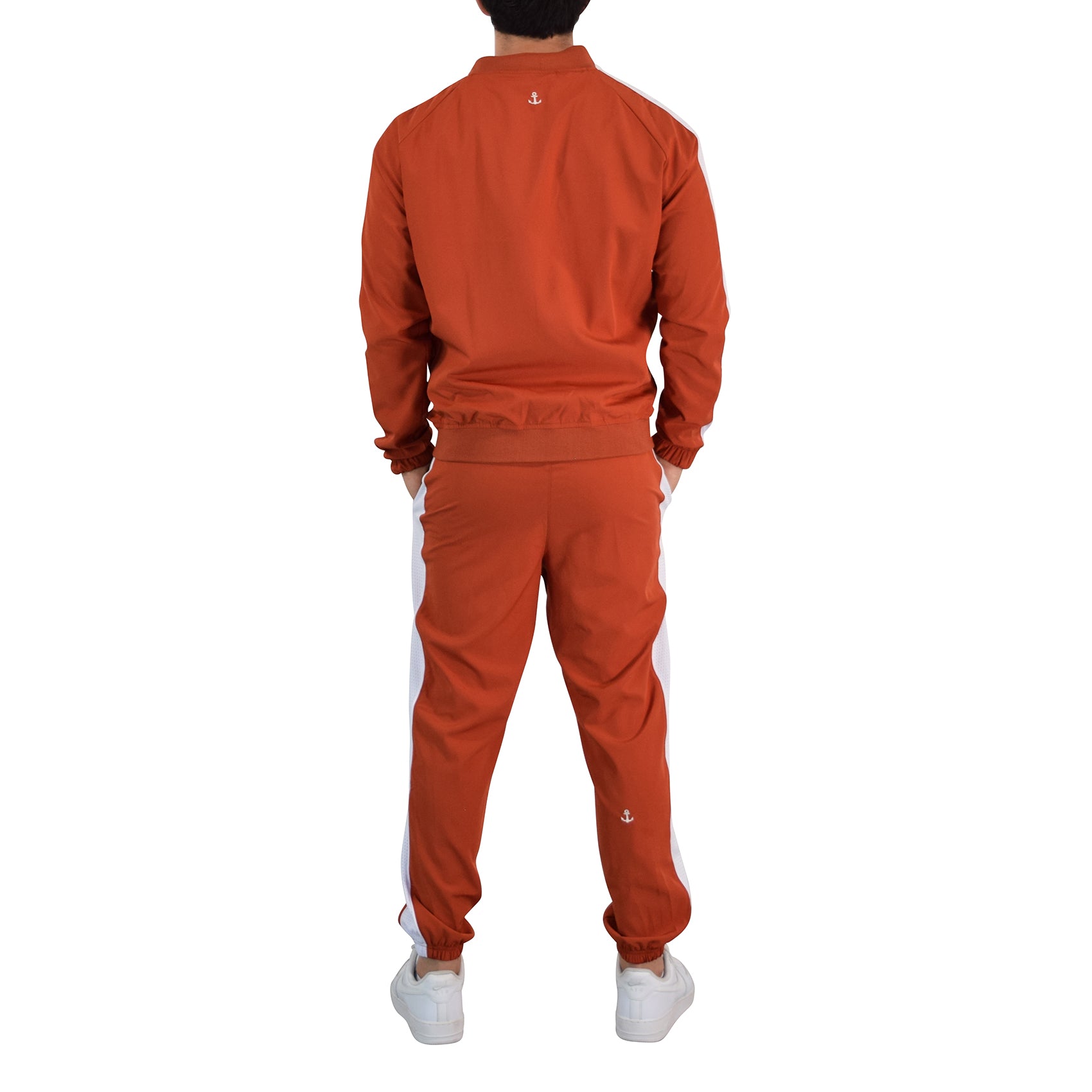 Fleece Tracksuit Black & Gold Metal Emblem