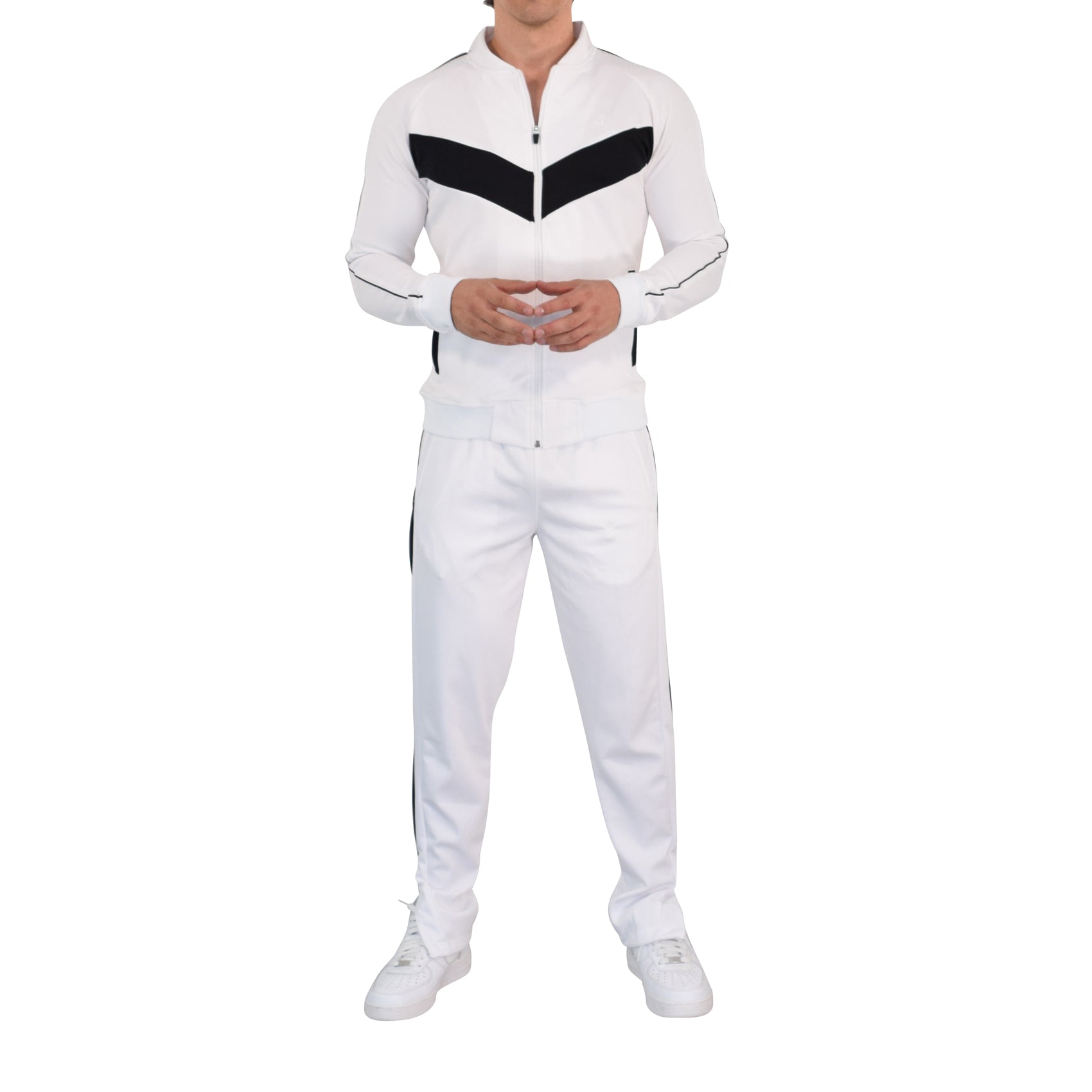 Montecarlo Tracksuit White & Black