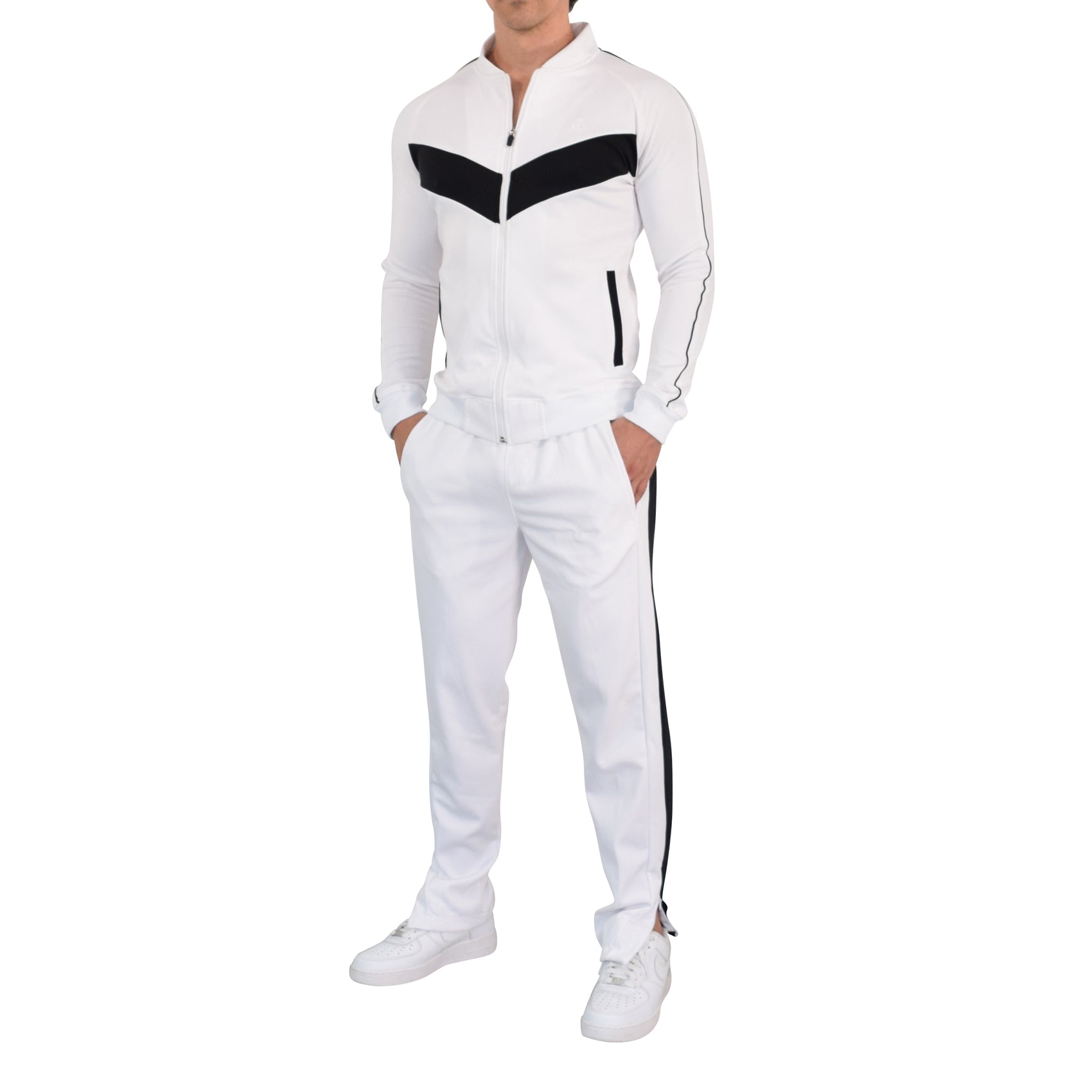 Montecarlo Tracksuit White & Black
