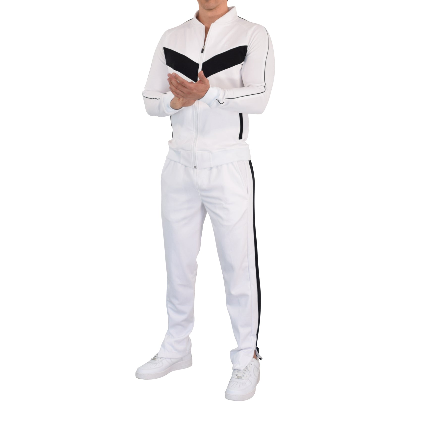 Montecarlo Tracksuit White & Black