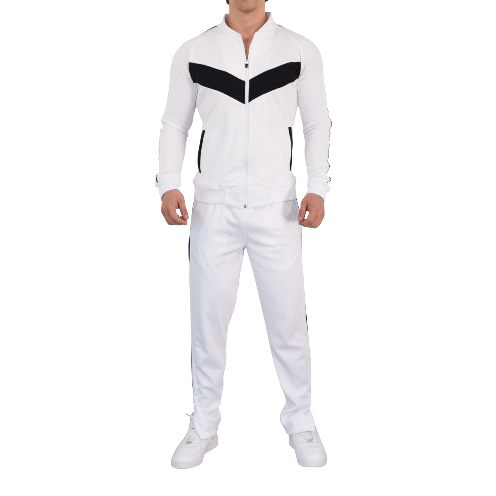 Montecarlo Tracksuit White & Black
