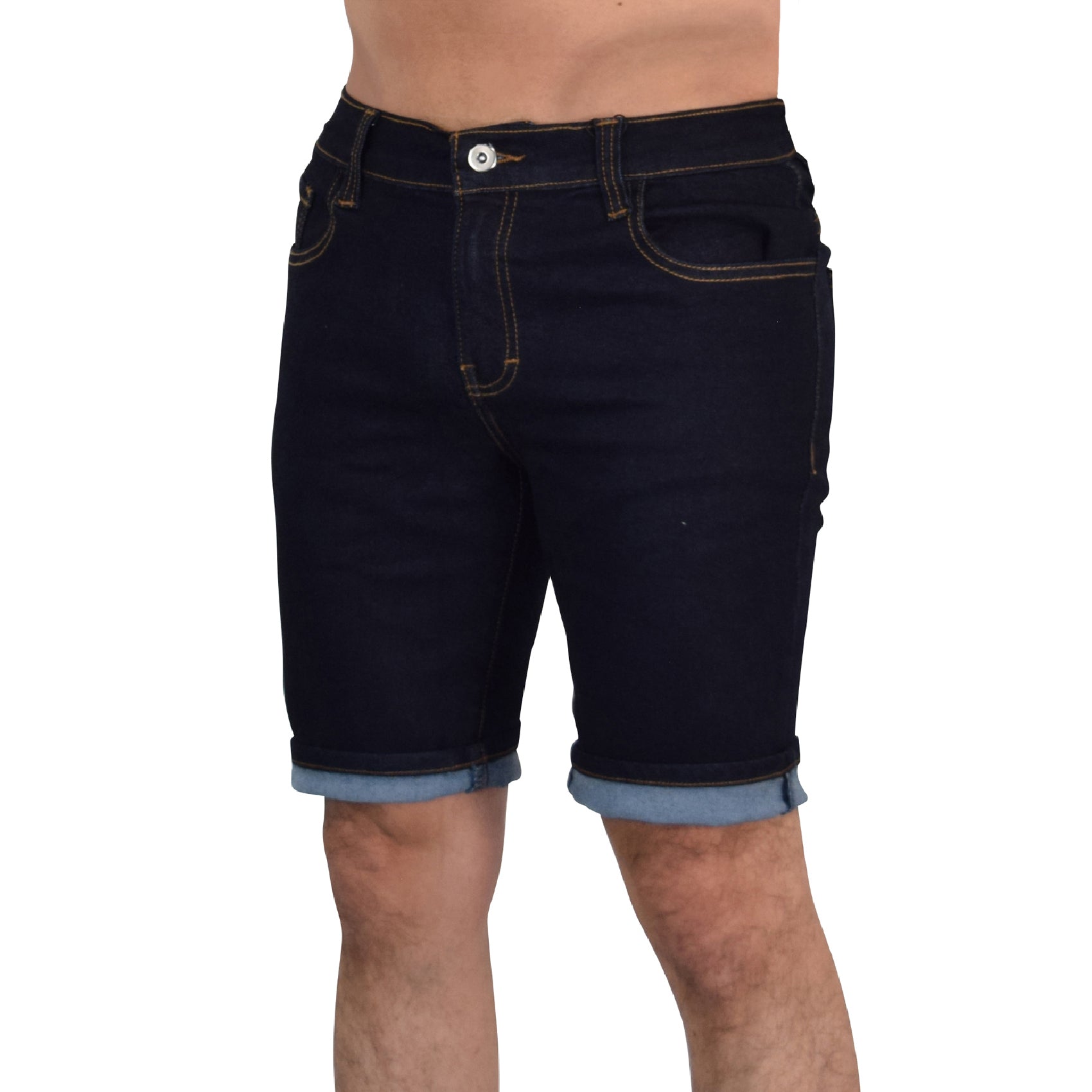 Denim Slim Short Indigo