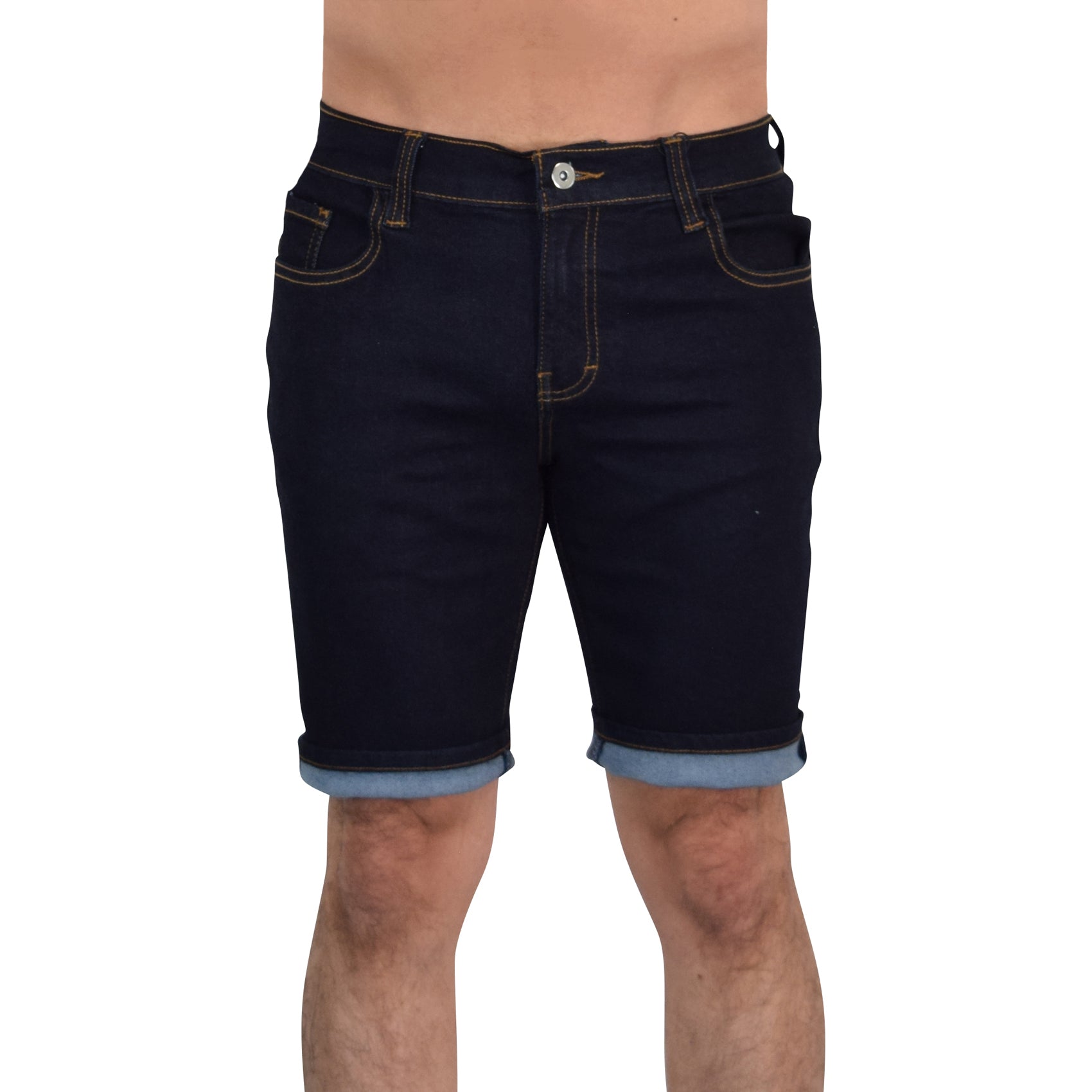 Denim Slim Short Indigo