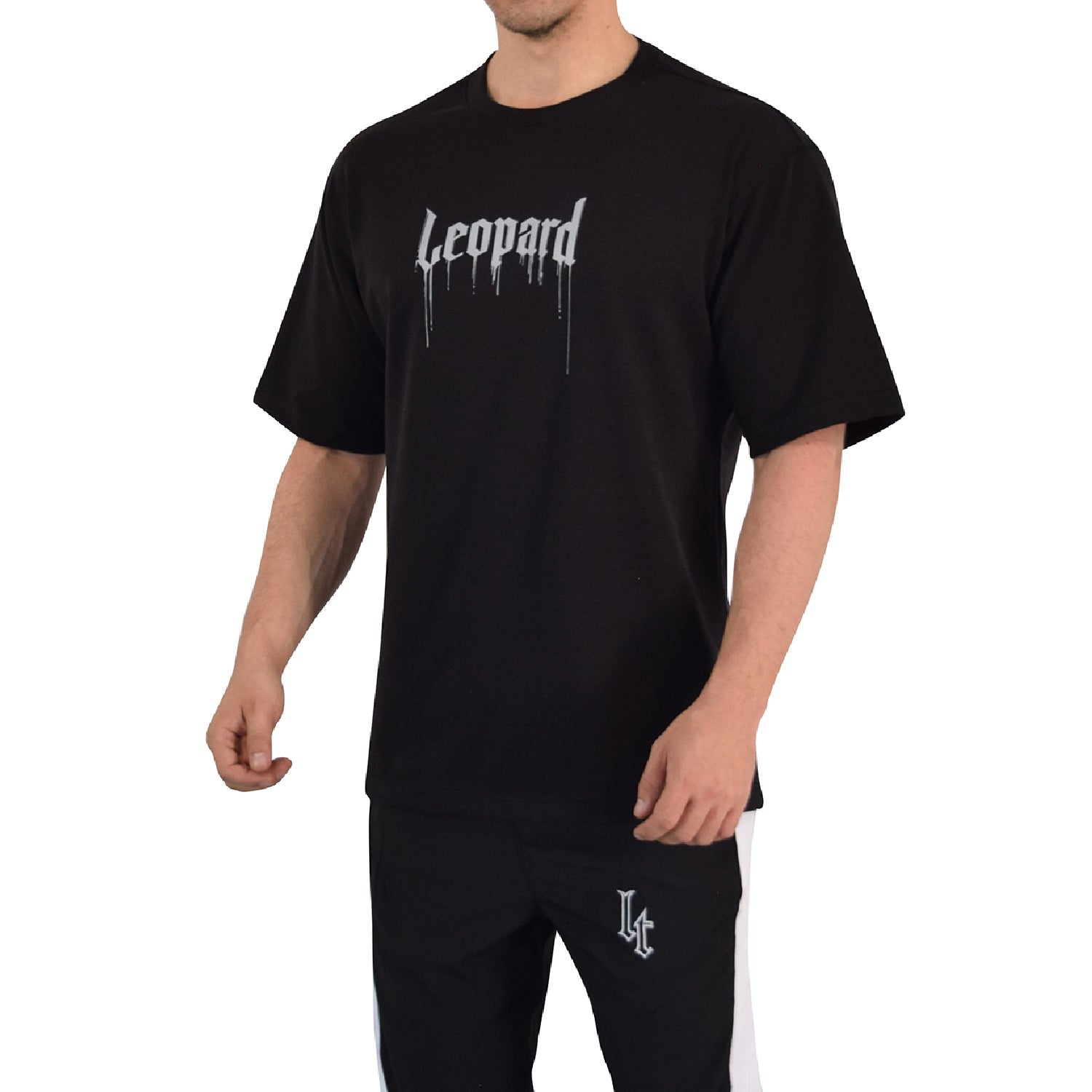 Playera Oversized War Dog Black
